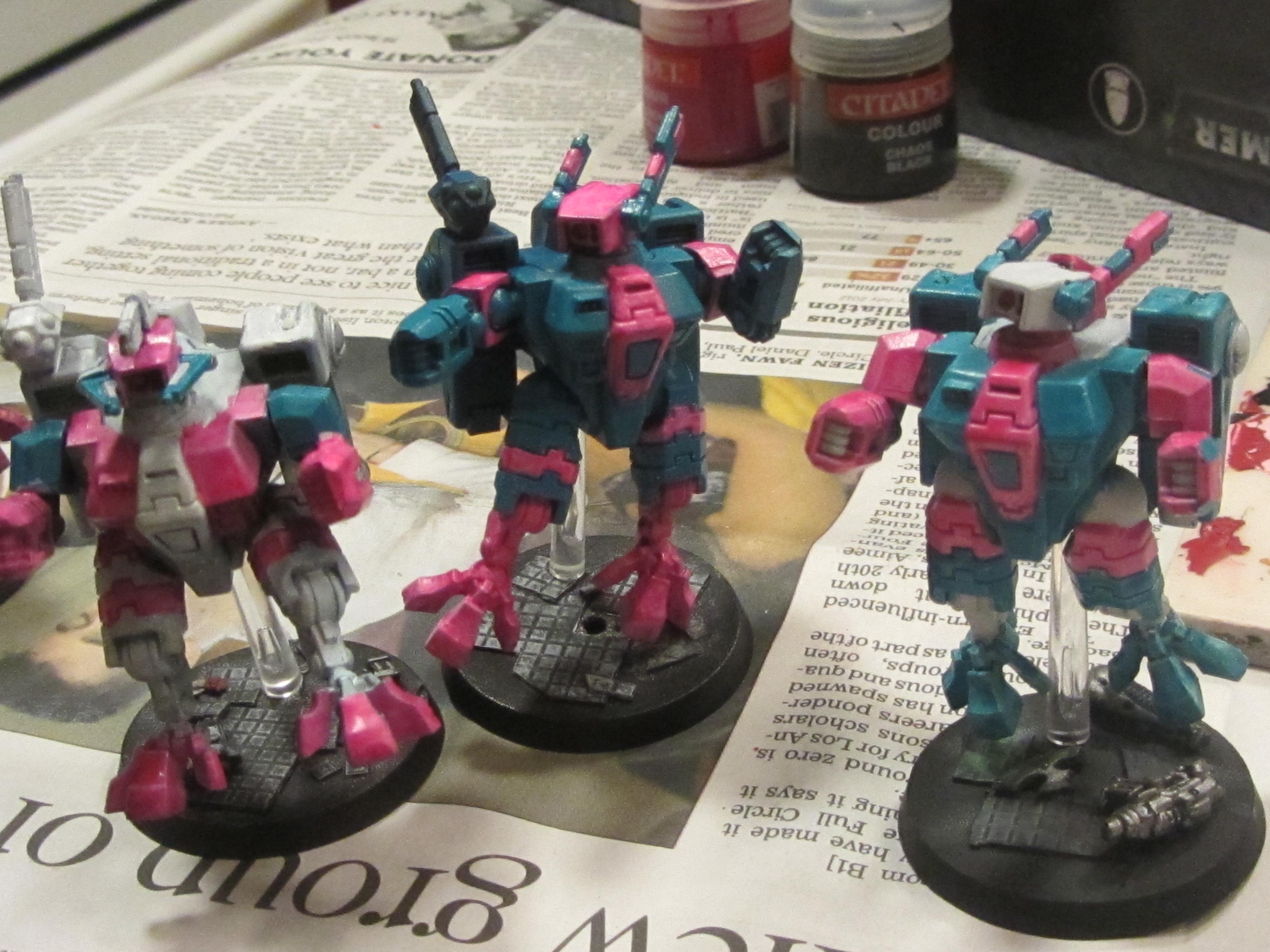 XV8s in process