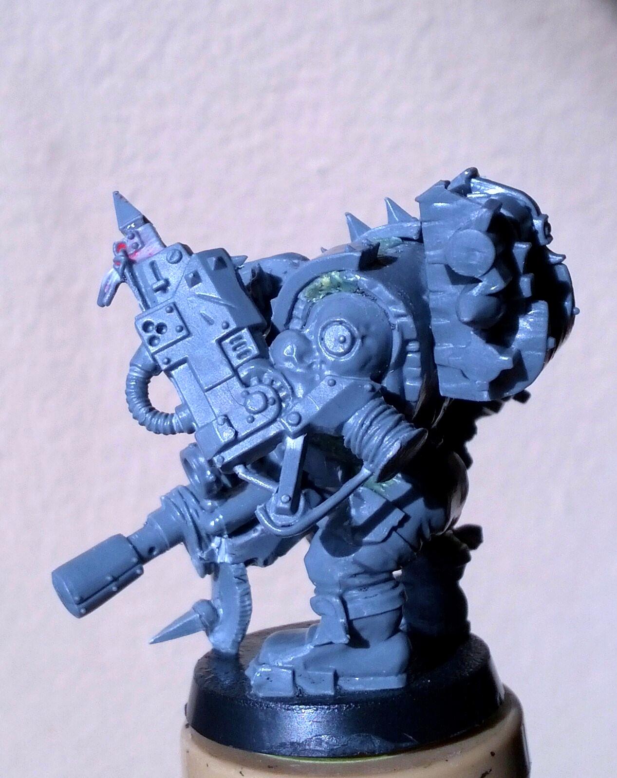 Conversion, Nob, Orks, Tankbustas, Work In Progress