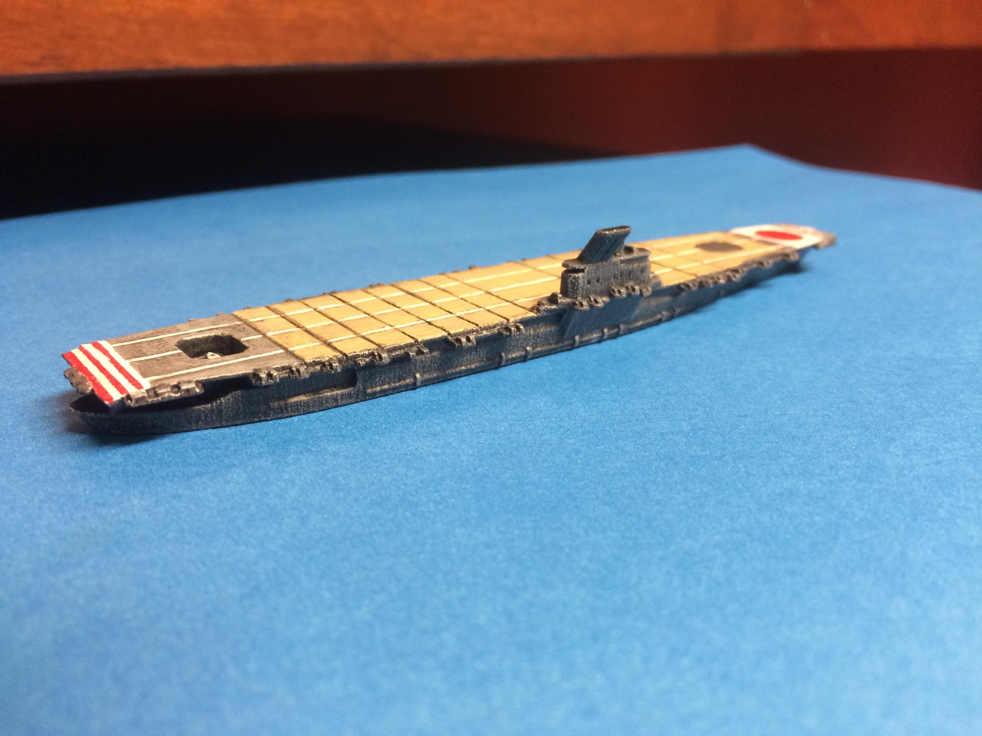 Carrier, Ijn, Japanese, Shapeways, Wart At Sea