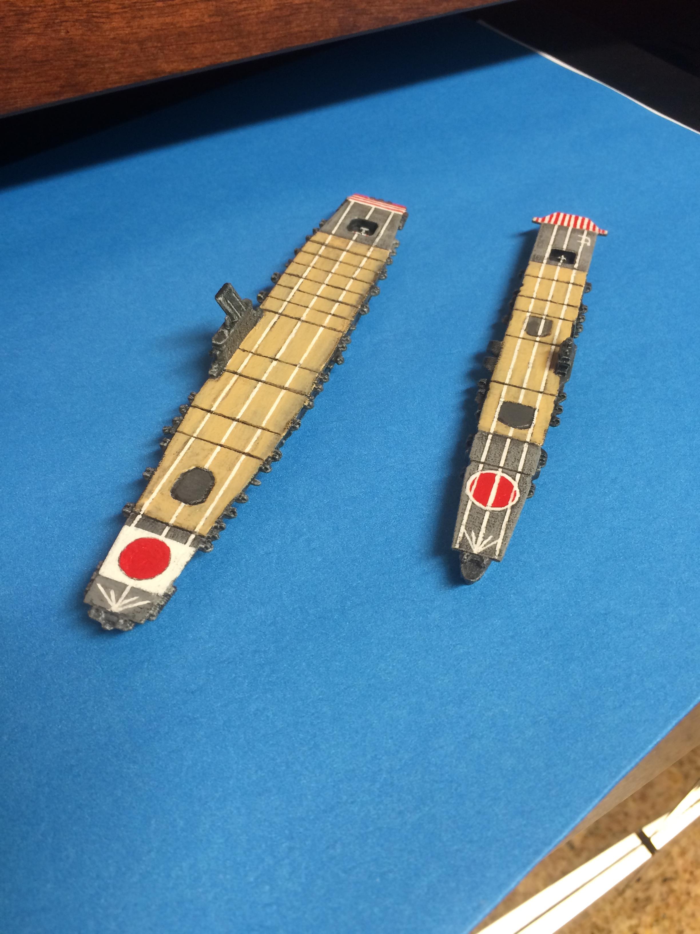Carrier, Ijn, Japanese, Shapeways, Wart At Sea