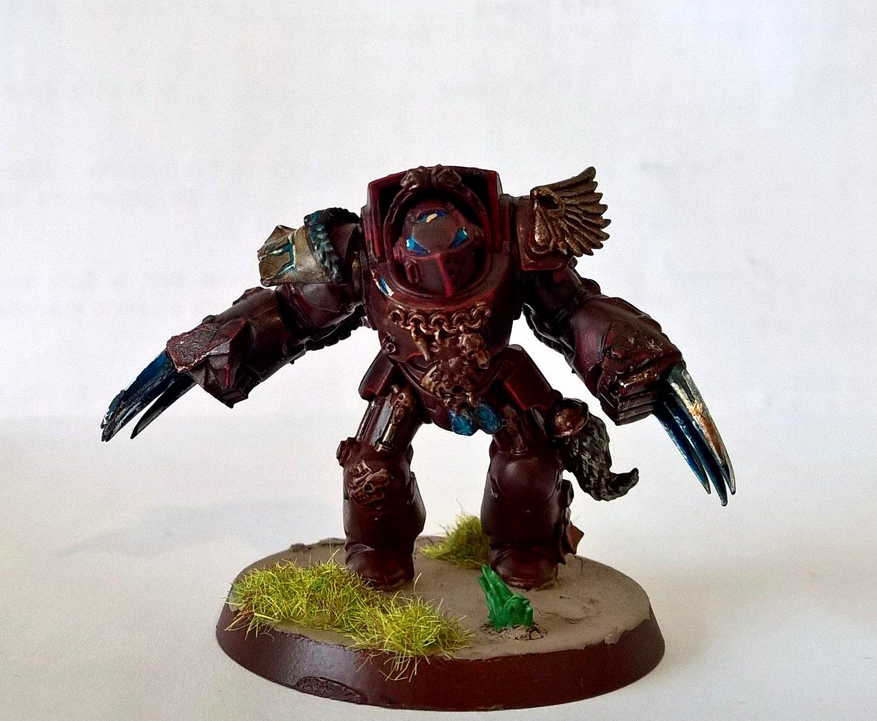 Finished Claw terminator front