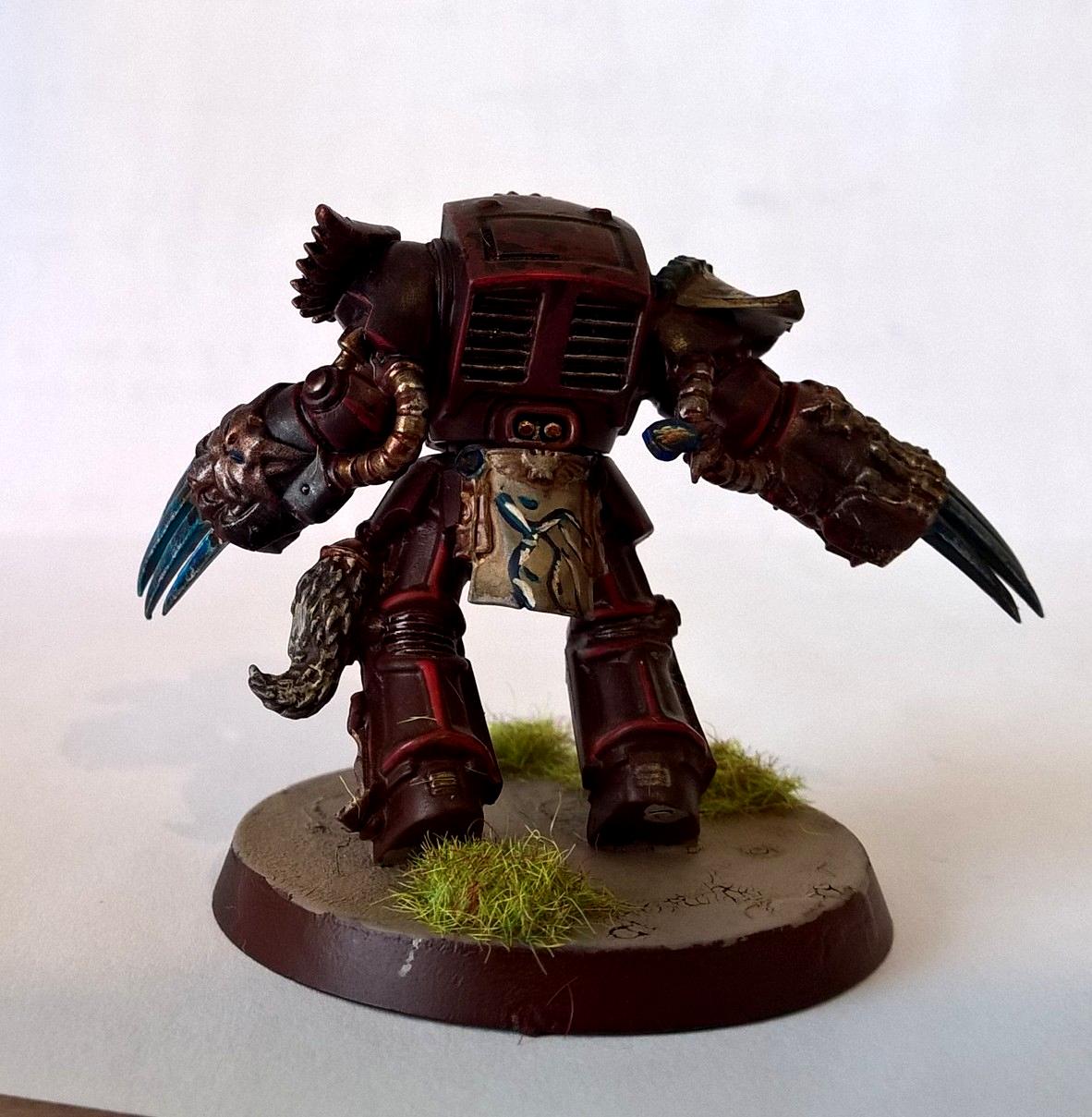 Finished Claw terminator Rear