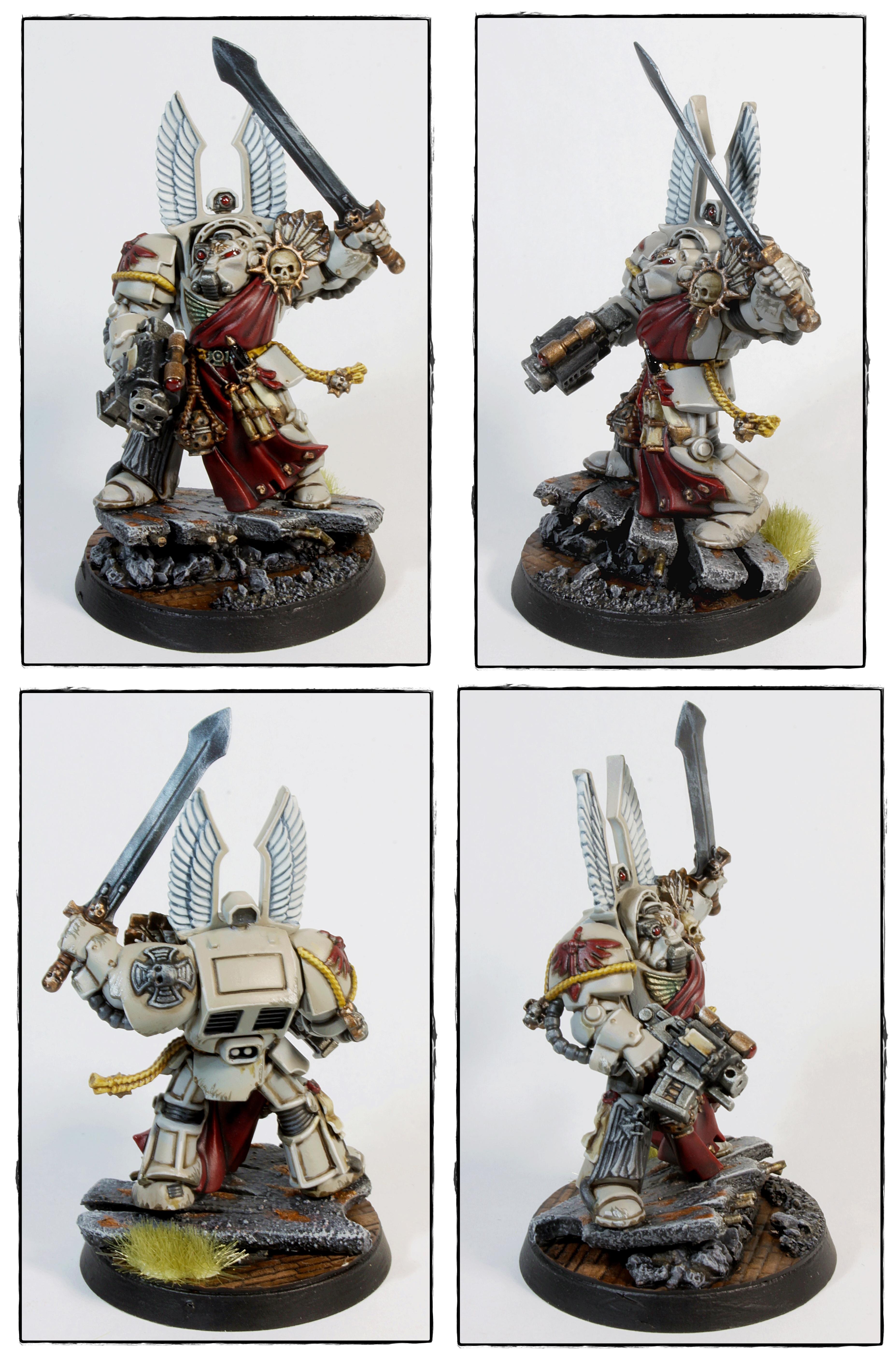 Dark Angels, Dark Vengeance, Deathwing, Terminator Armor, Vet. Sgt. Barachiel, Warhammer 40,000