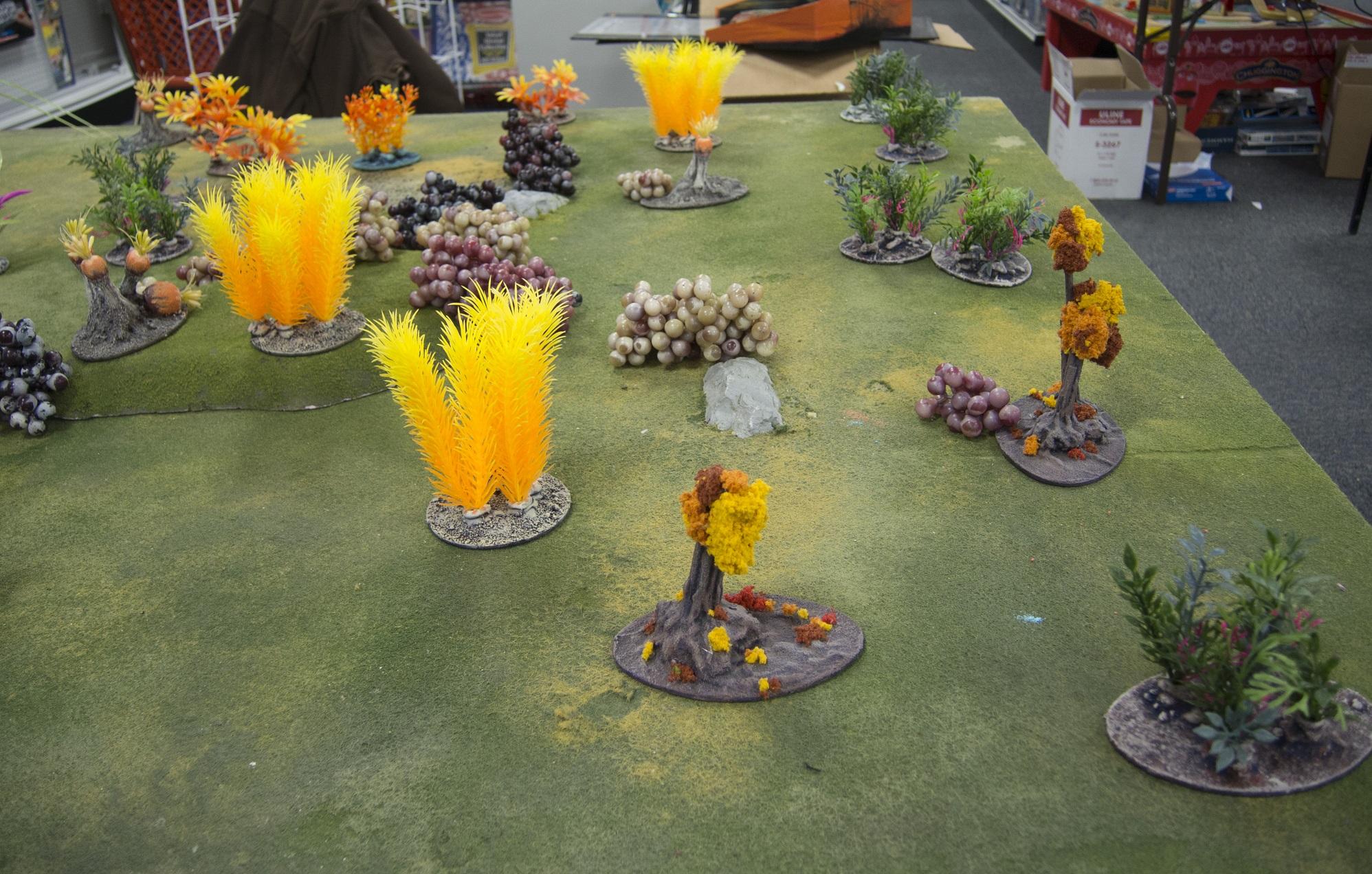 Alien, Commission, Custom, Infinity, Jungles, N3, Paradiso, Scratch Build, Terrain, Waaazag, Warhammer 40,000