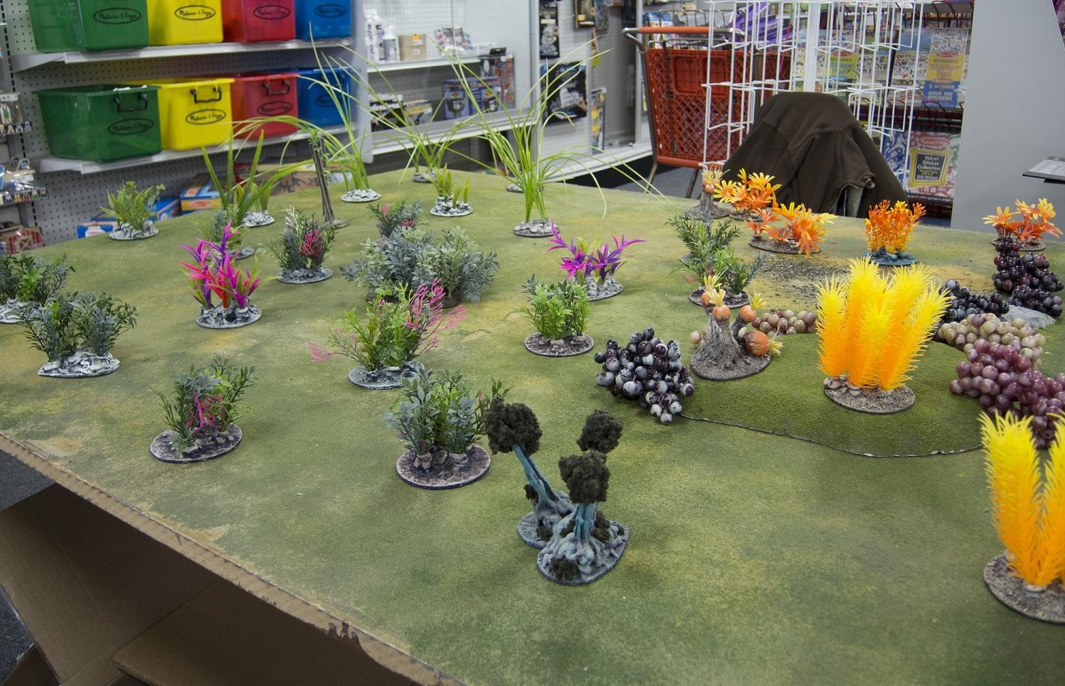 Alien, Commission, Custom, Infinity, Jungles, N3, Paradiso, Scratch Build, Terrain, Waaazag, Warhammer 40,000