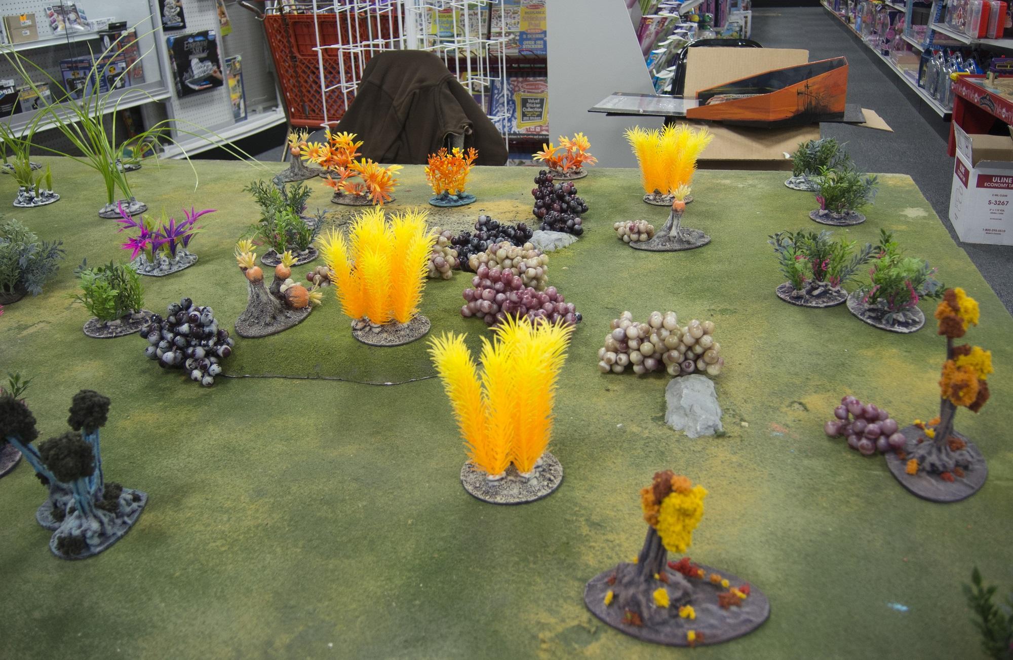 Alien, Commission, Custom, Infinity, Jungles, N3, Paradiso, Scratch Build, Terrain, Waaazag, Warhammer 40,000