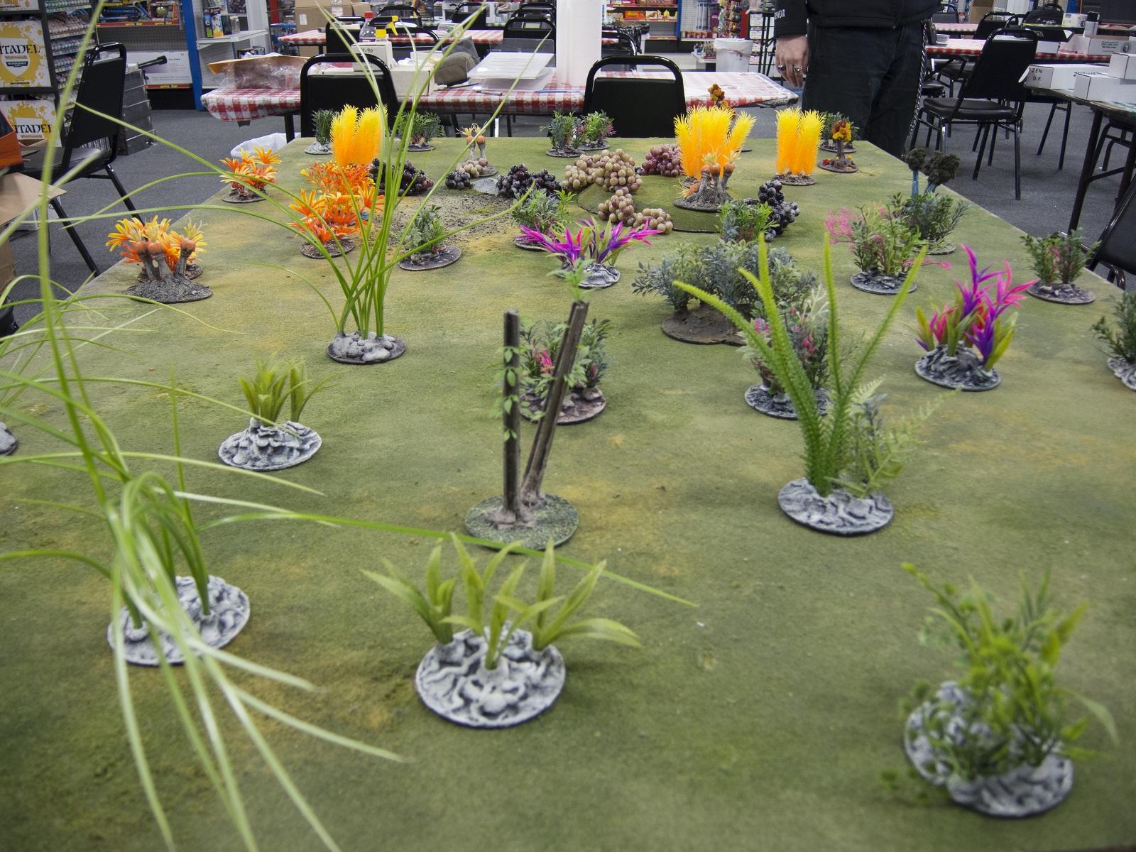 Alien, Commission, Custom, Infinity, Jungles, N3, Paradiso, Scratch Build, Terrain, Waaazag, Warhammer 40,000