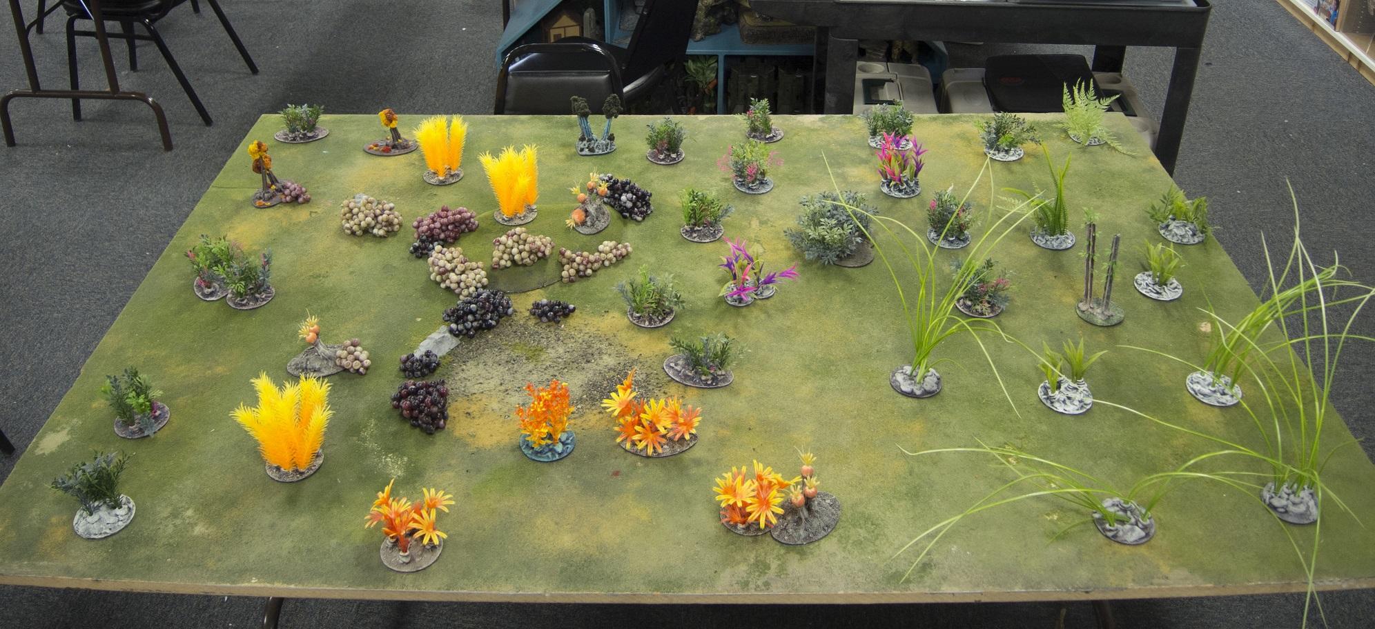 Alien, Commission, Crags, Custom, Hills, Infinity, Jungles, Mountains, N3, Paradiso, Rocks, Scratch Build, Terrain, Waaazag, Warhammer 40,000, Work In Progress