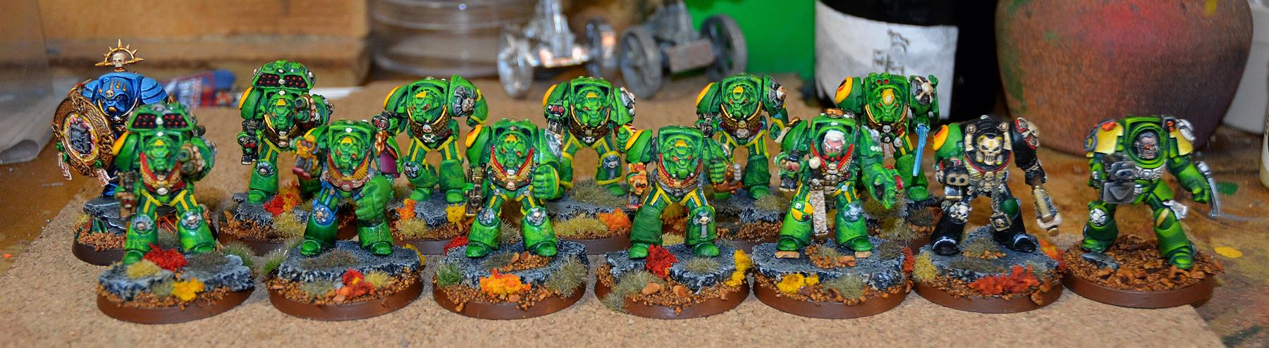 Mantis Warriors, Out Of Production, Space Marines, Terminator Armor, Warhammer 40,000