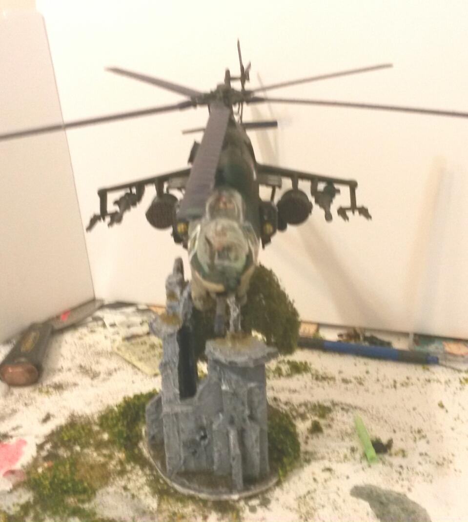 Aircraft, Conversion, Hind, Imperial Guard, Nose Art