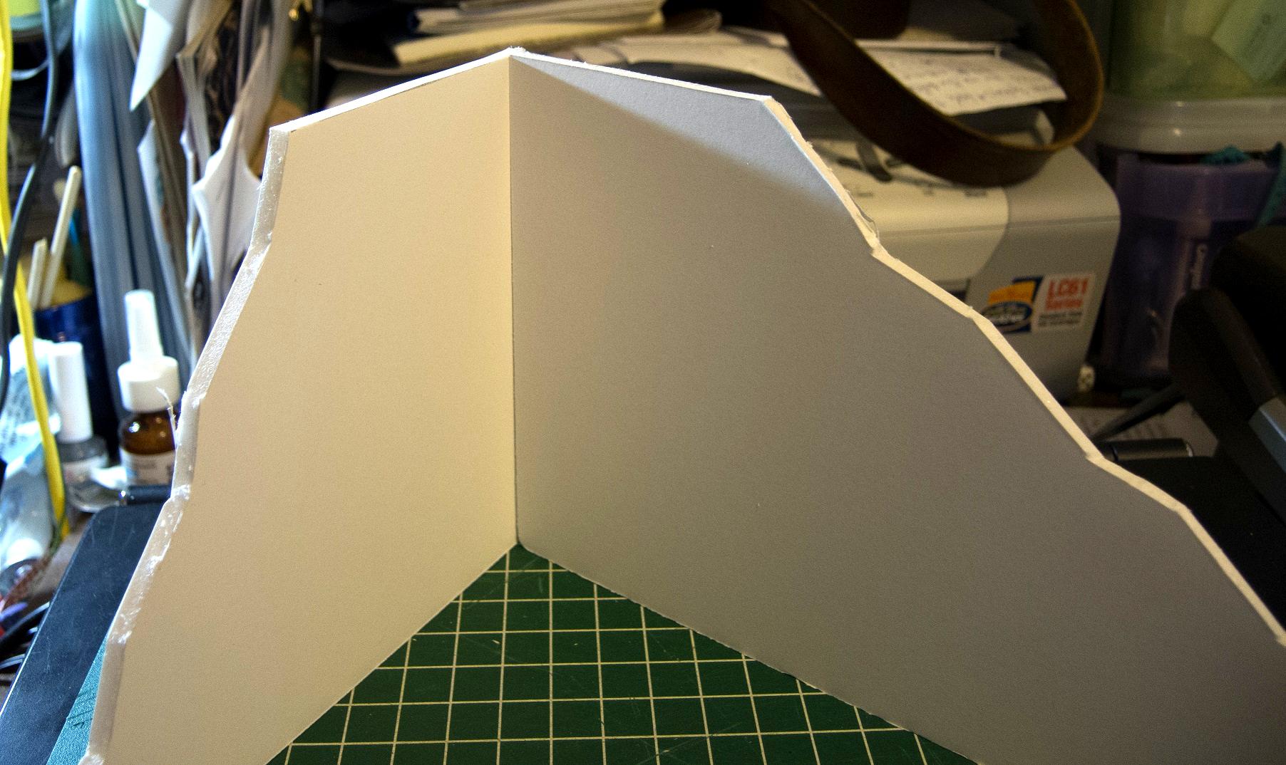 Advanced, Basic, Buildings, Foamcore, Infinity, N3, Rags To Riches, Terrain, Tutorial, Waaazag, Warhammer 40,000, Work In Progress