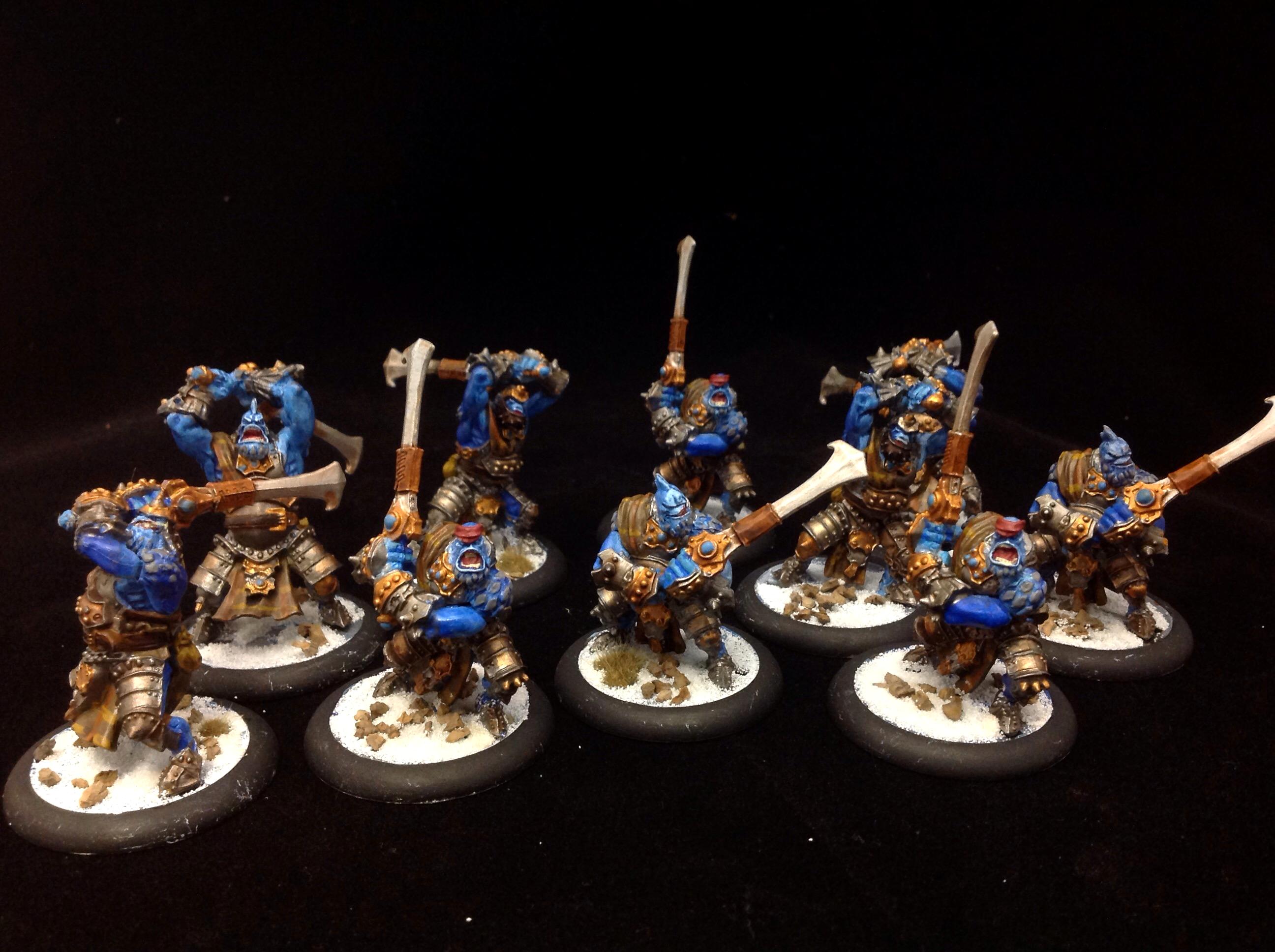 Dire Trolls, Hordes, Trollbloods, War Machine - Fennblades - Gallery ...