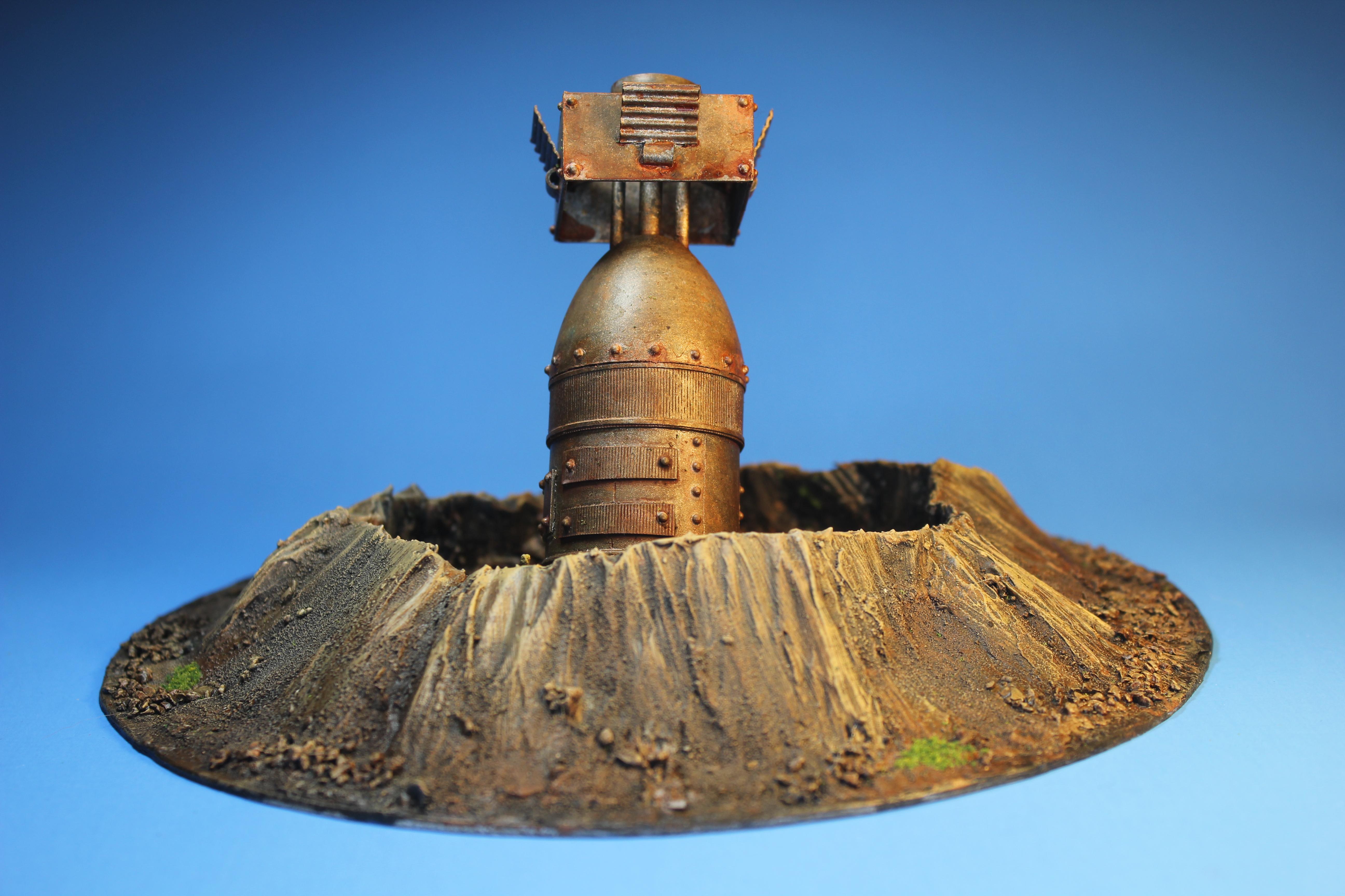 Bomb, Crater, Terrain