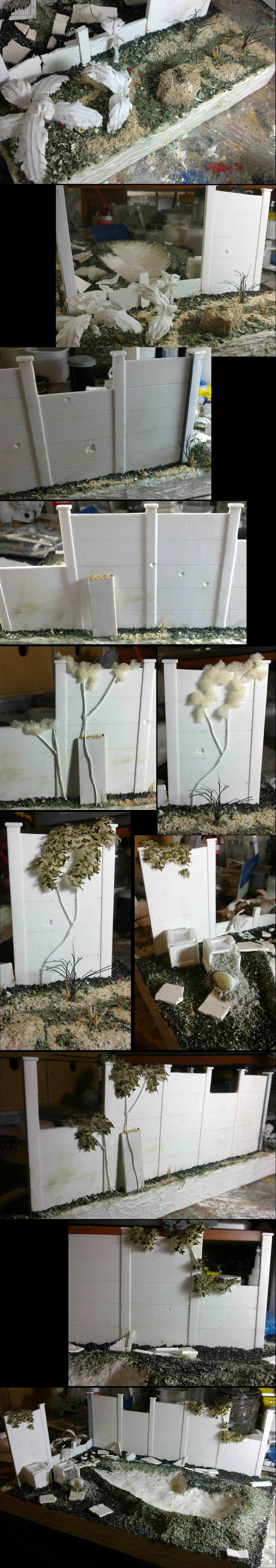 UFO crash wip 16; plants
