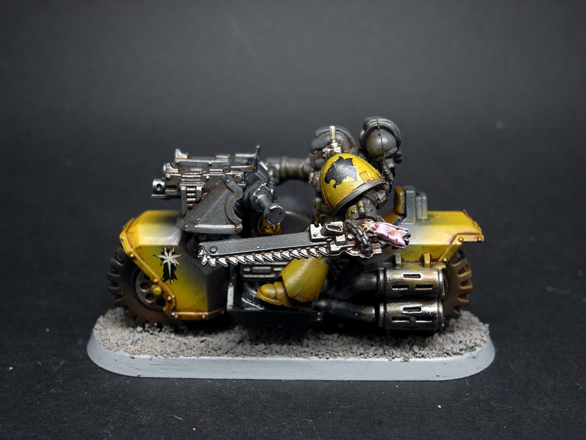 Badab, Bike, Fast Attack, Space Marines, Tiger Claws