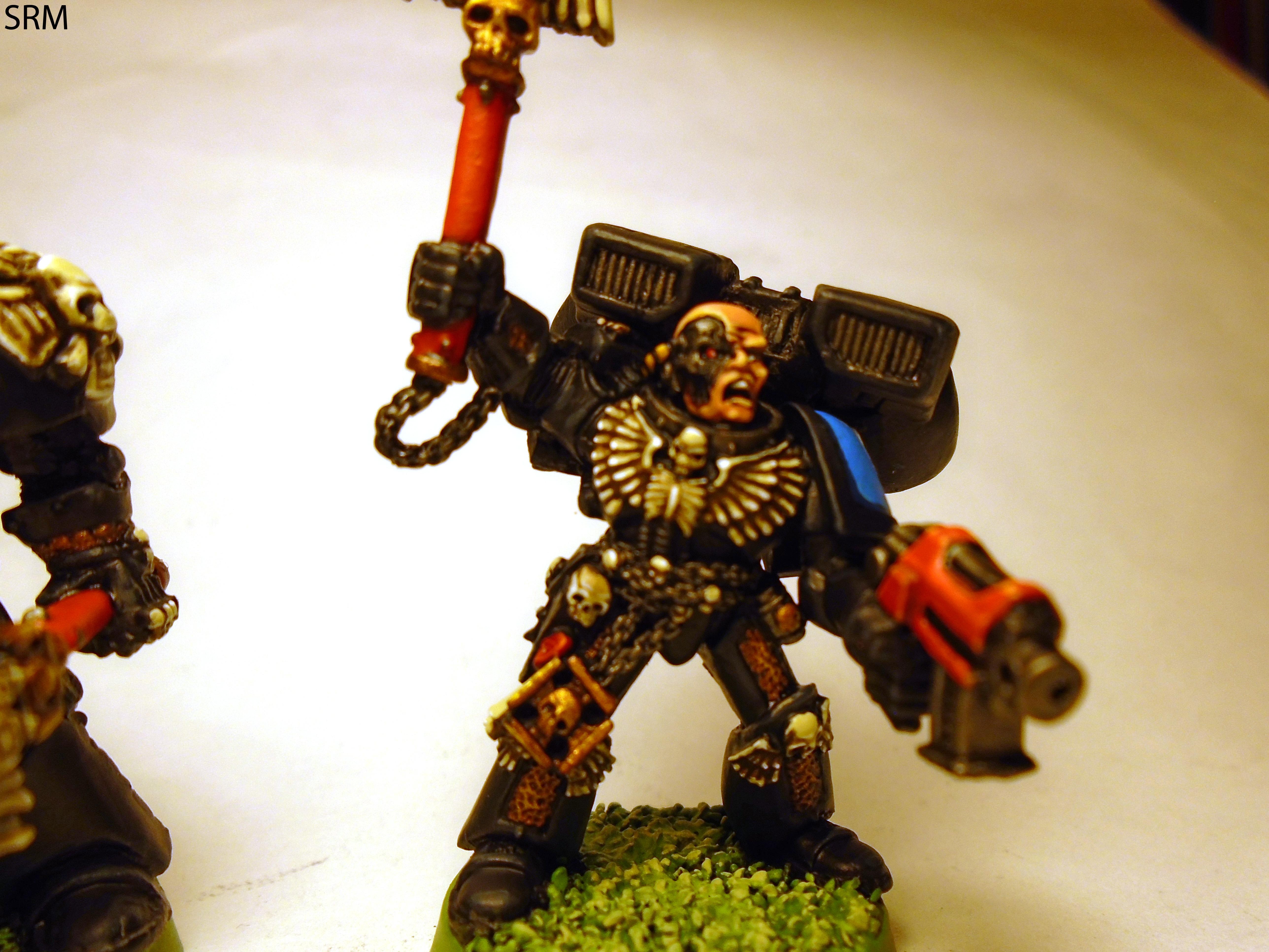 Chaplain, Retro, Space Marines, Ultramarines