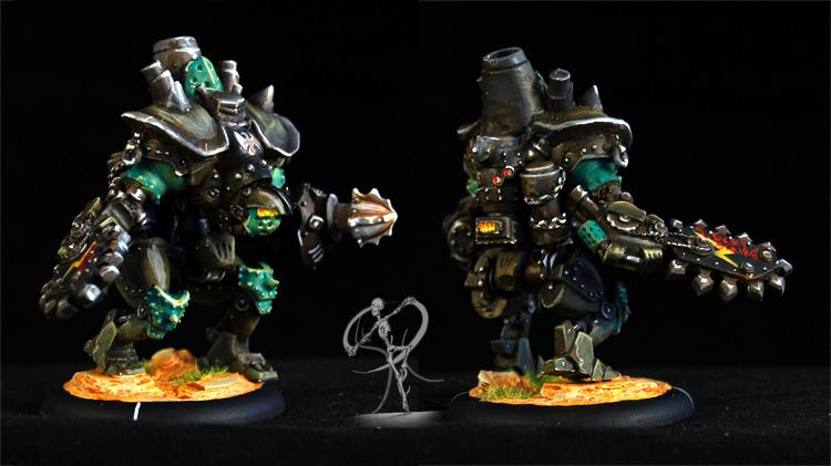 Conversion, Cygnar, Magnus The Red, Mercenary, Warjack, Warmachine