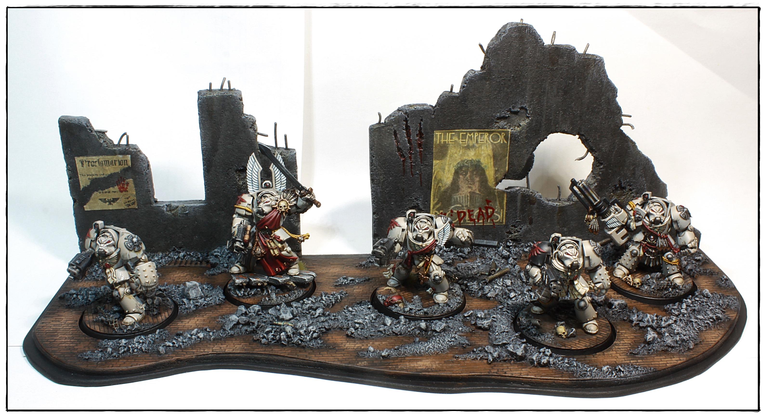 Dark Angels, Dark Vengeance, Deathwing, Squad Barachiel, Terminator Armor, Warhammer 40,000
