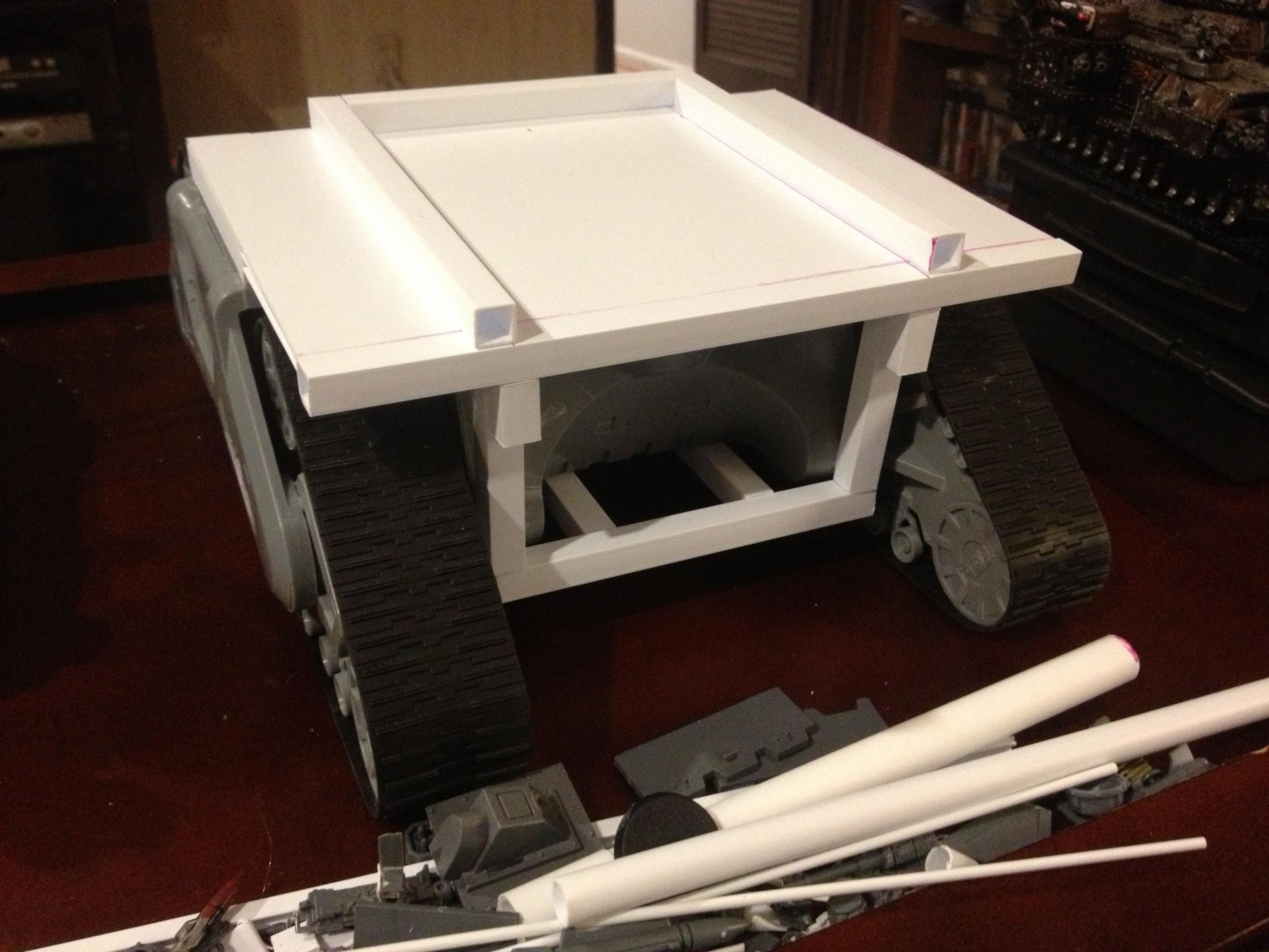 Ordinatus rear hull.  rear WIP