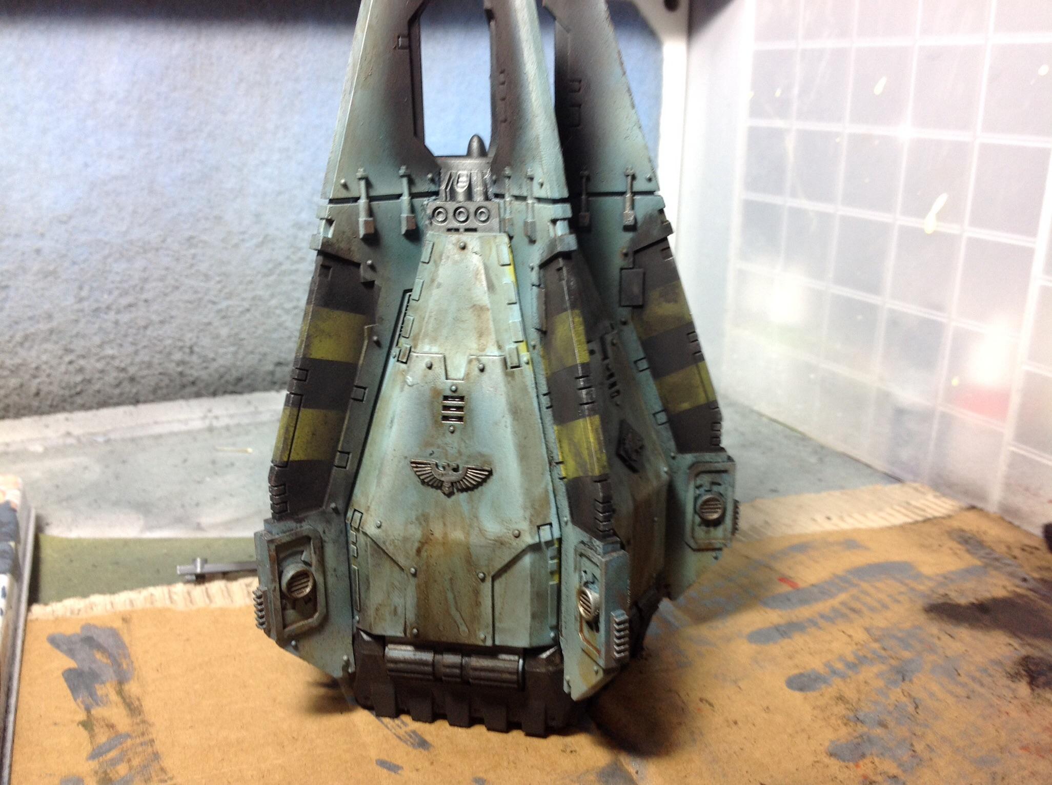 Drop Pod, Space Wolves, Weathered
