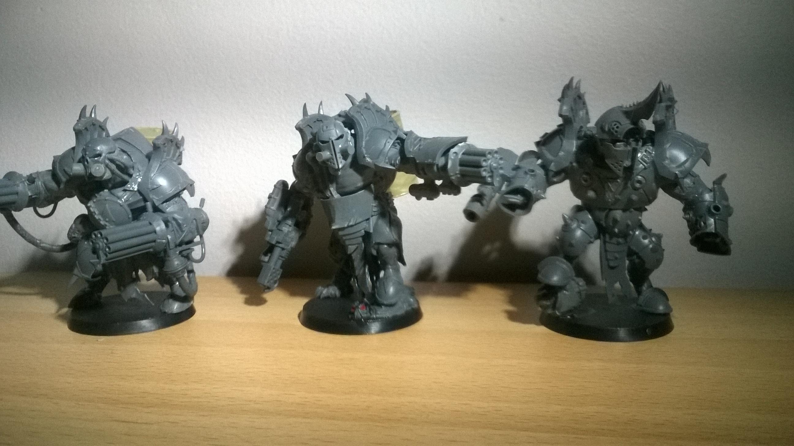 Group shot of obliterators so far, still very WIP 