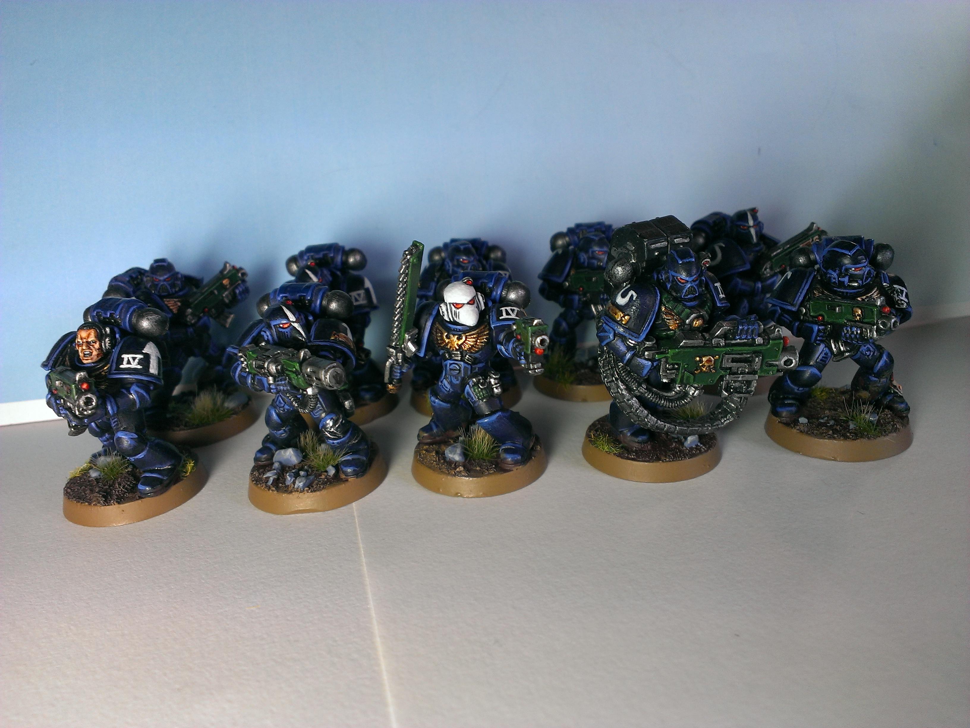 Space Marines, Tactical Squad, Ultramarines