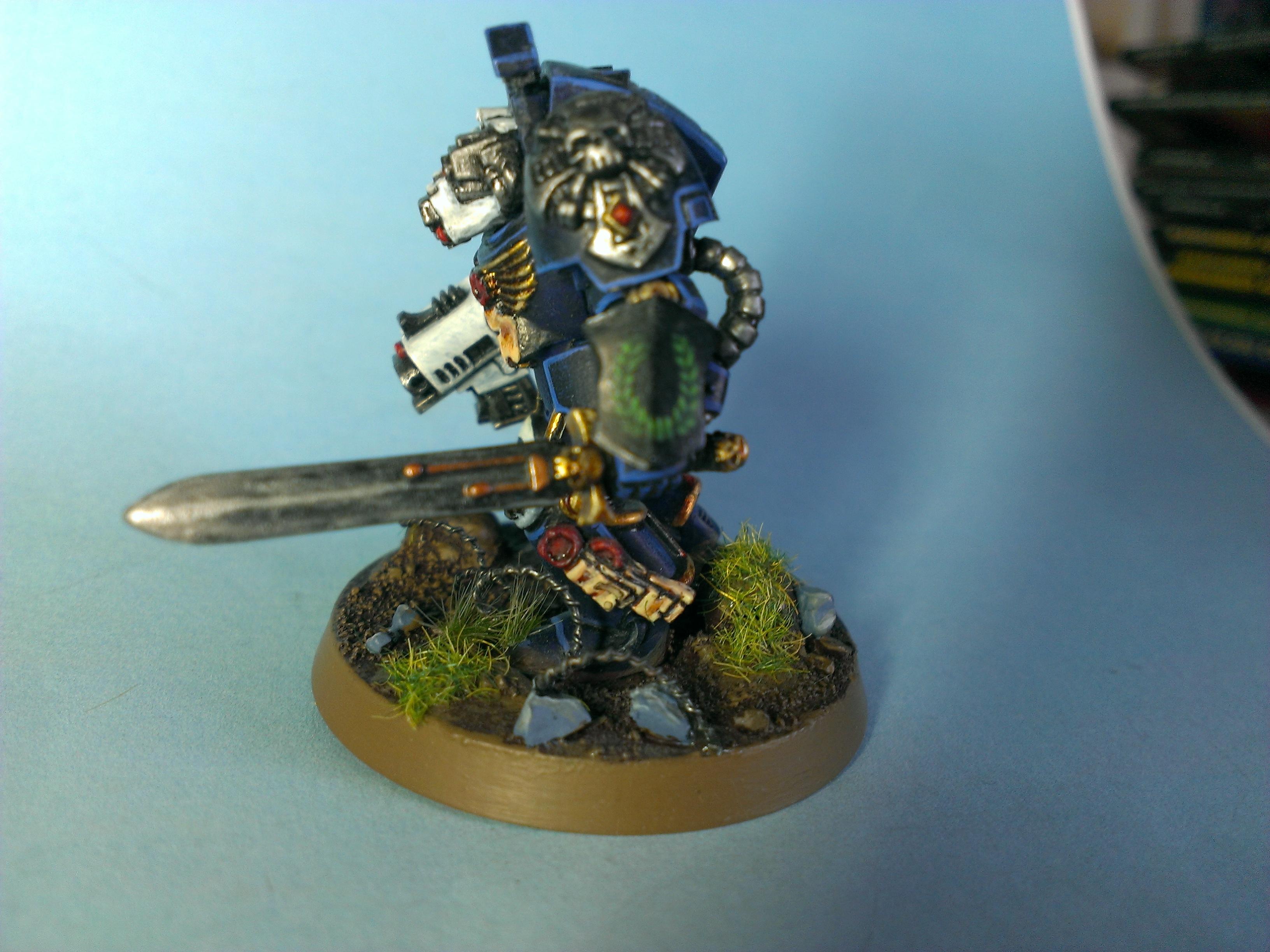 Space Marines, Terminator Armor, Ultramarines