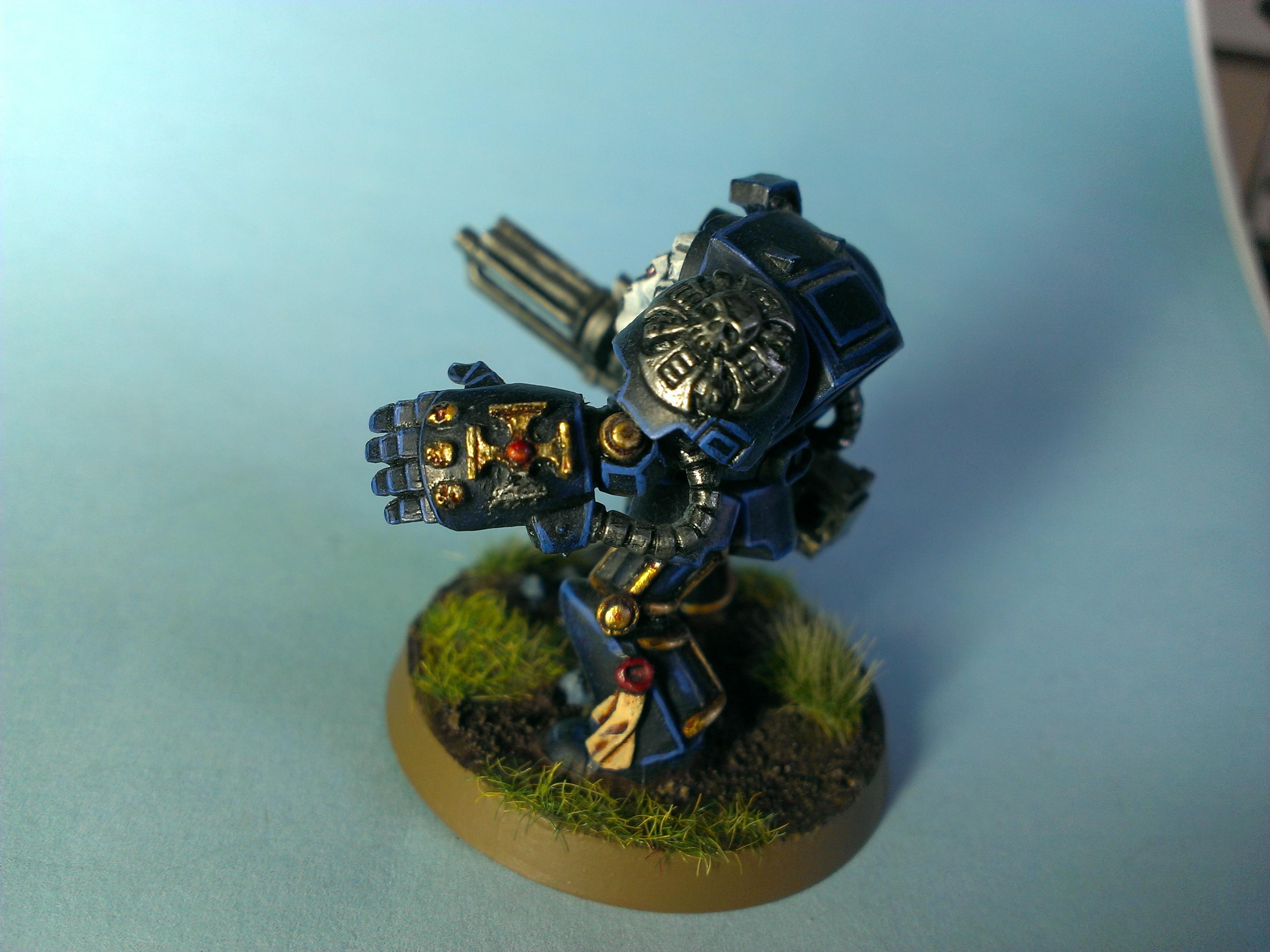 Space Marines, Terminator Armor, Ultramarines