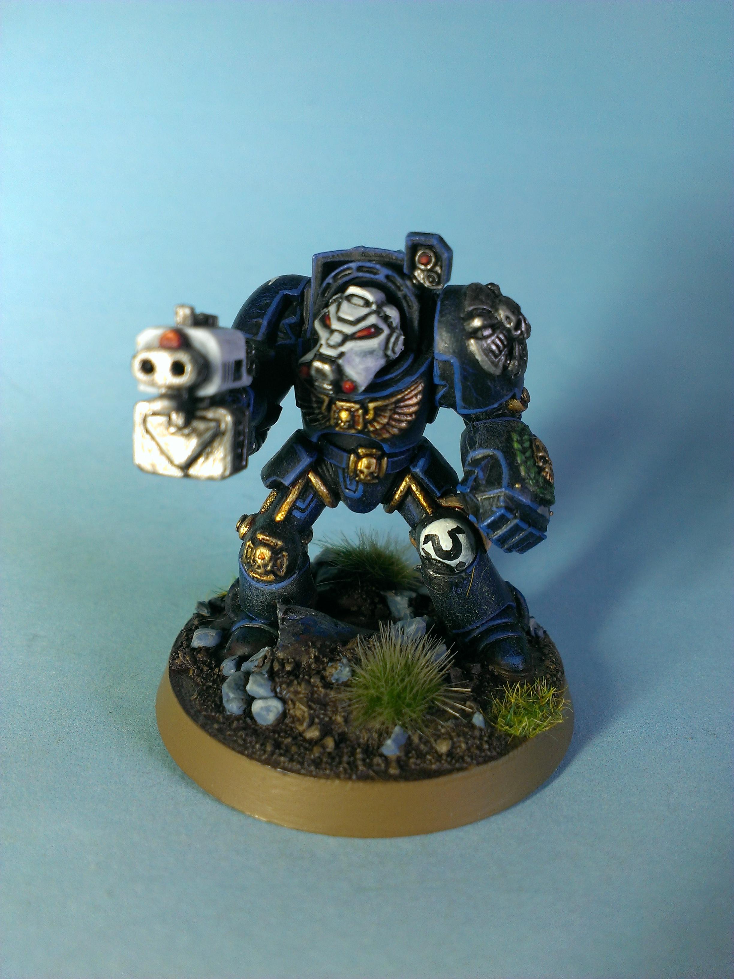 Space Marines, Terminator Armor, Ultramarines