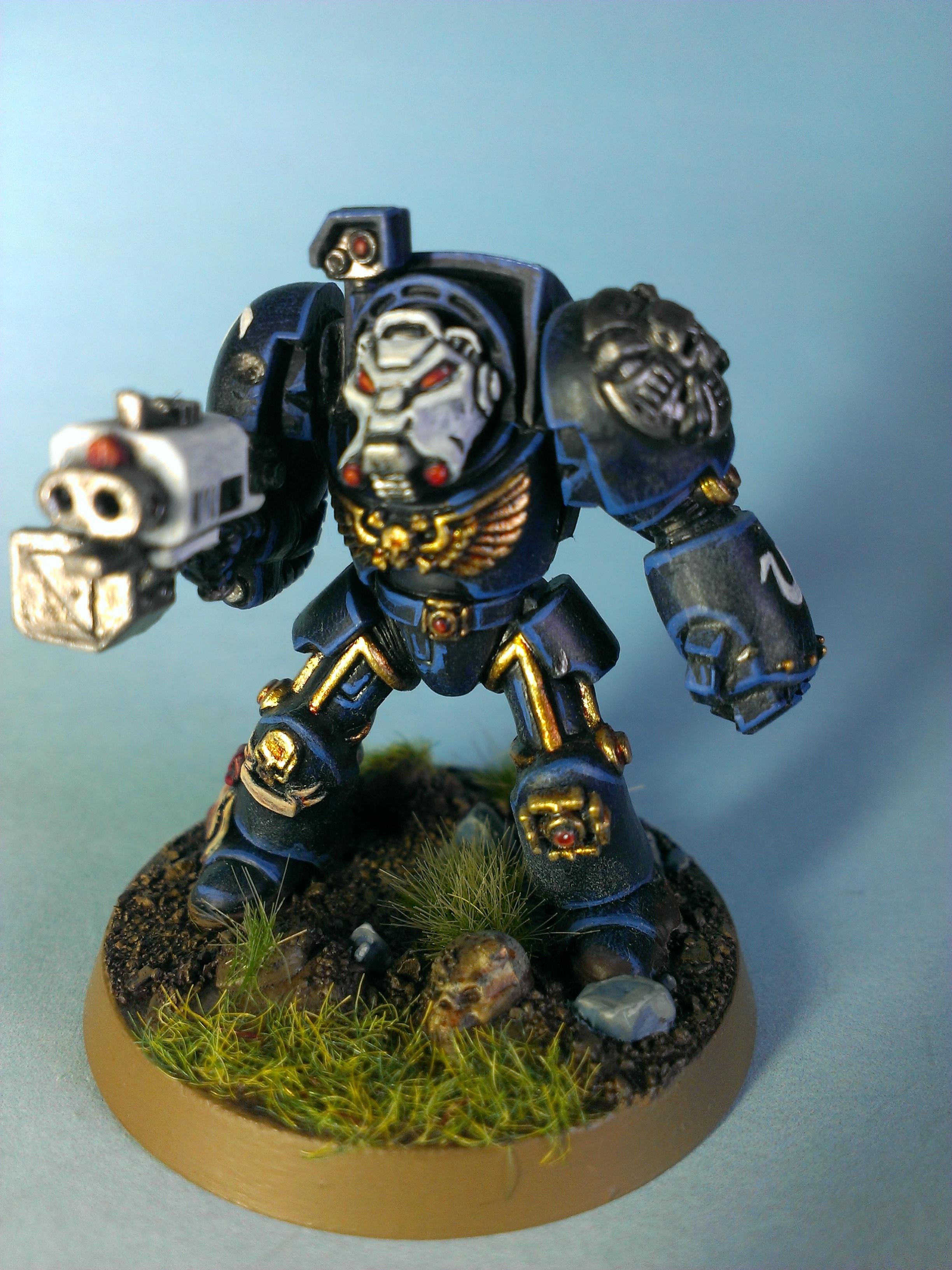 Space Marines, Terminator Armor, Ultramarines