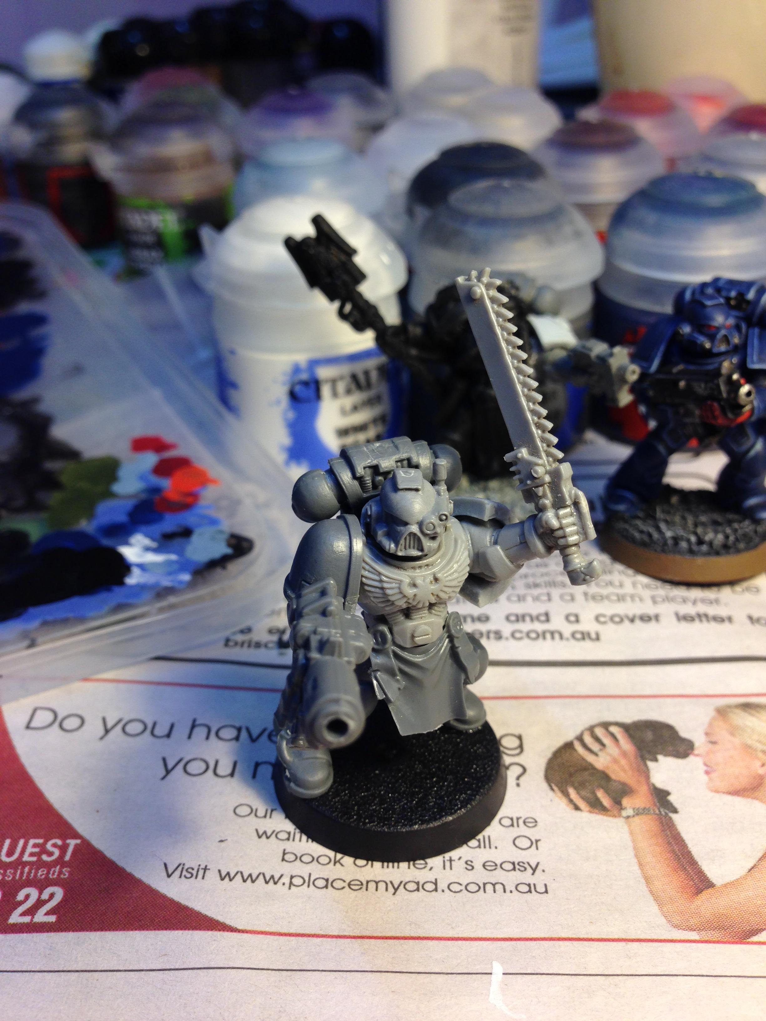 My other tac sergeant with combi-melta