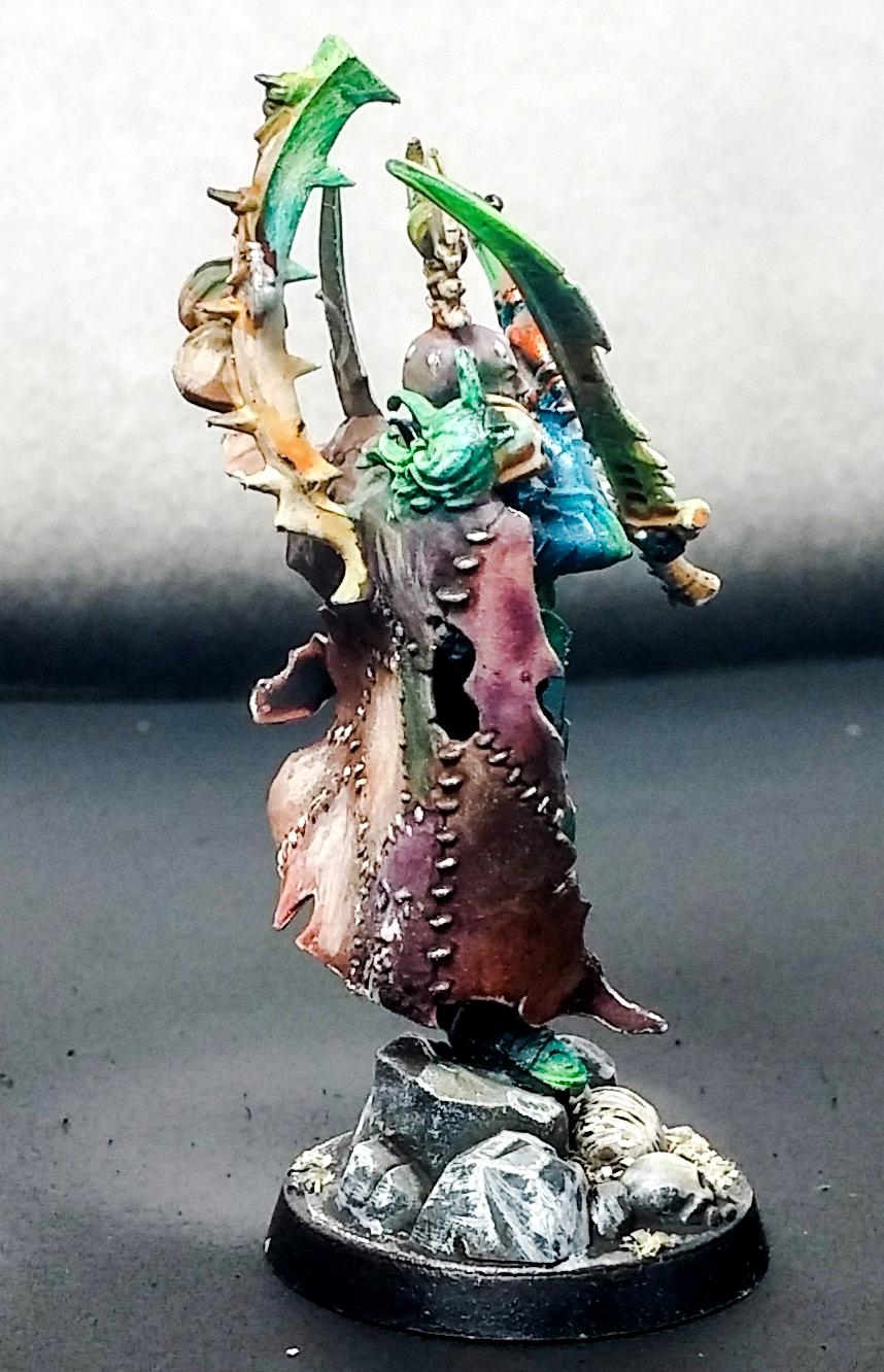 Archon, Bone, Character, Commission, Dark, Dark Eldar, Eldar, Green, Headquarters, Skin