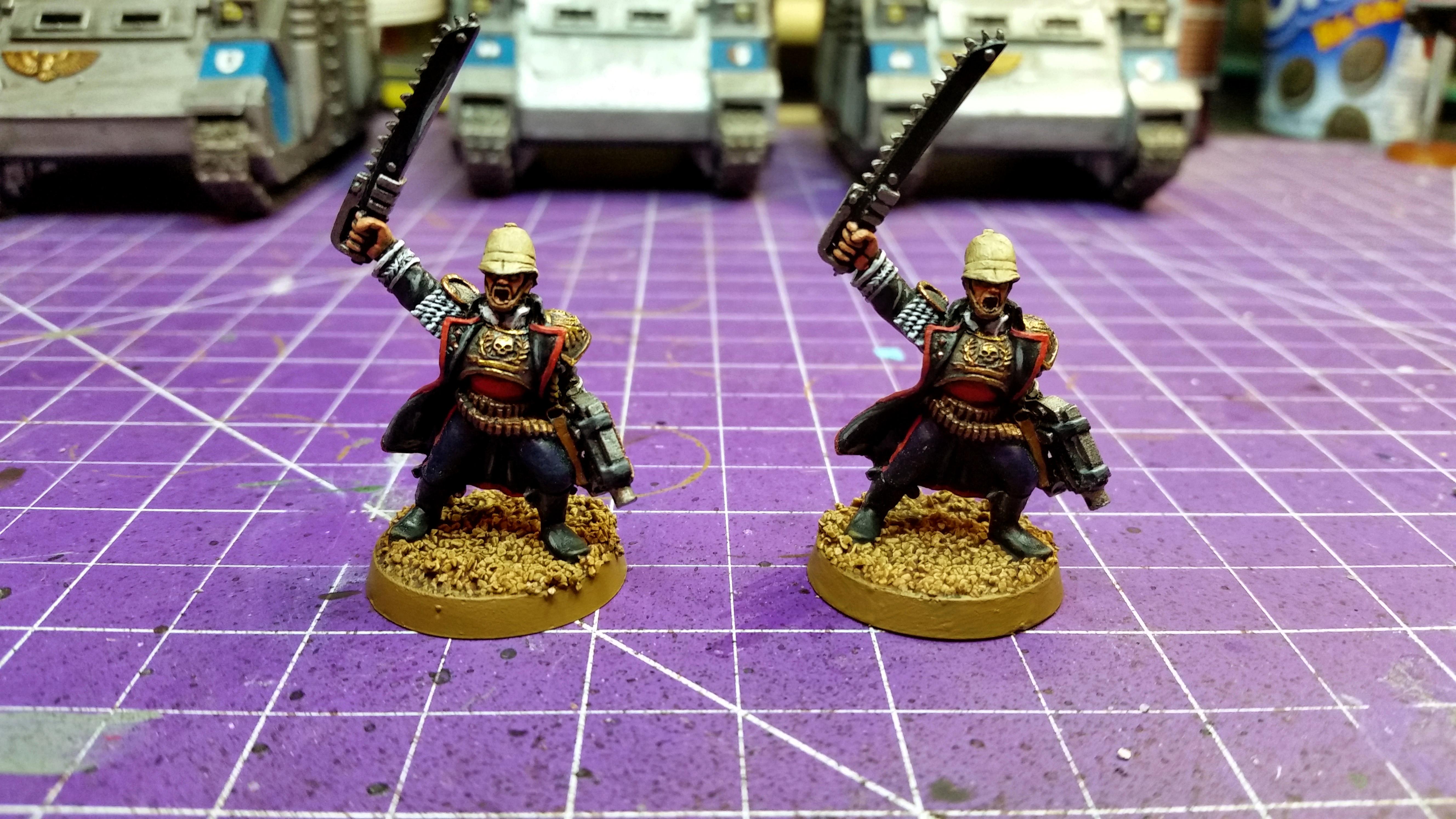 Astra Militarum, Company Command Squad, Imperial Guard, Praetorians