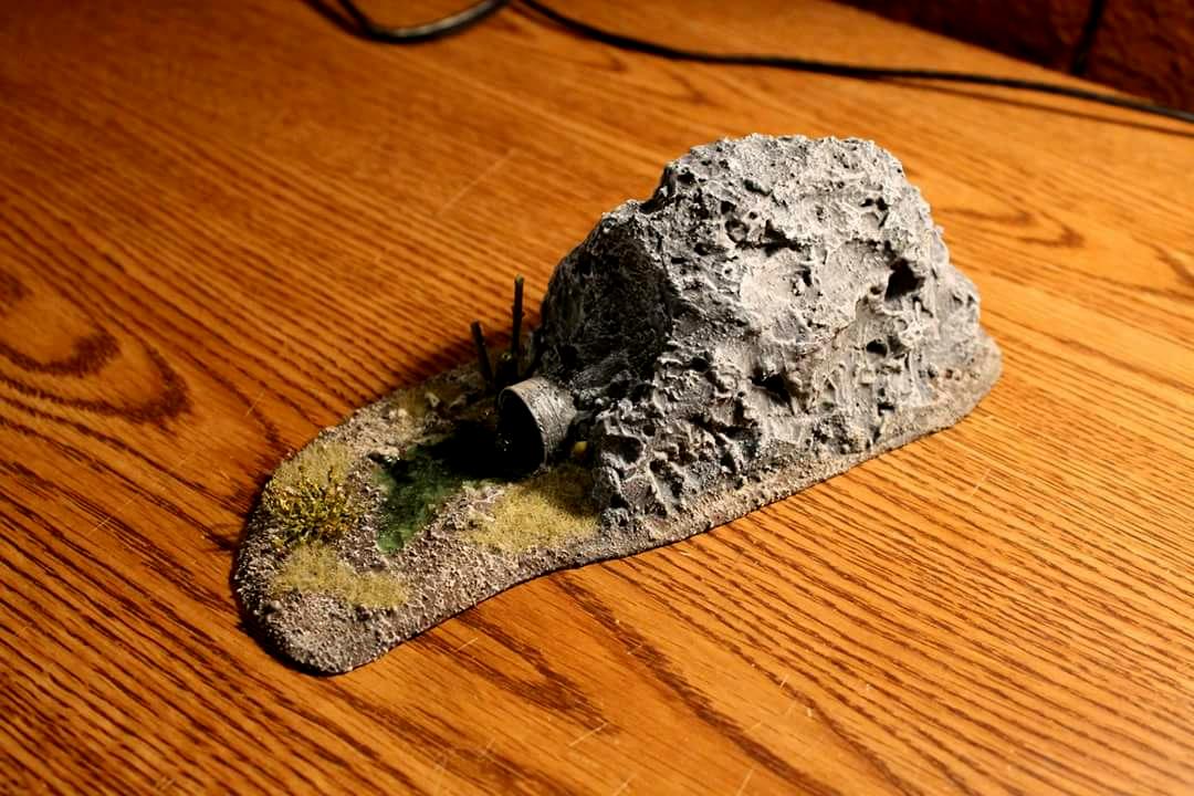 Drain, Liquid, Ooze, Pipe, Rock, Terrain, Toxic, Warhammer 40,000, Warhammer Fantasy, Warmachine