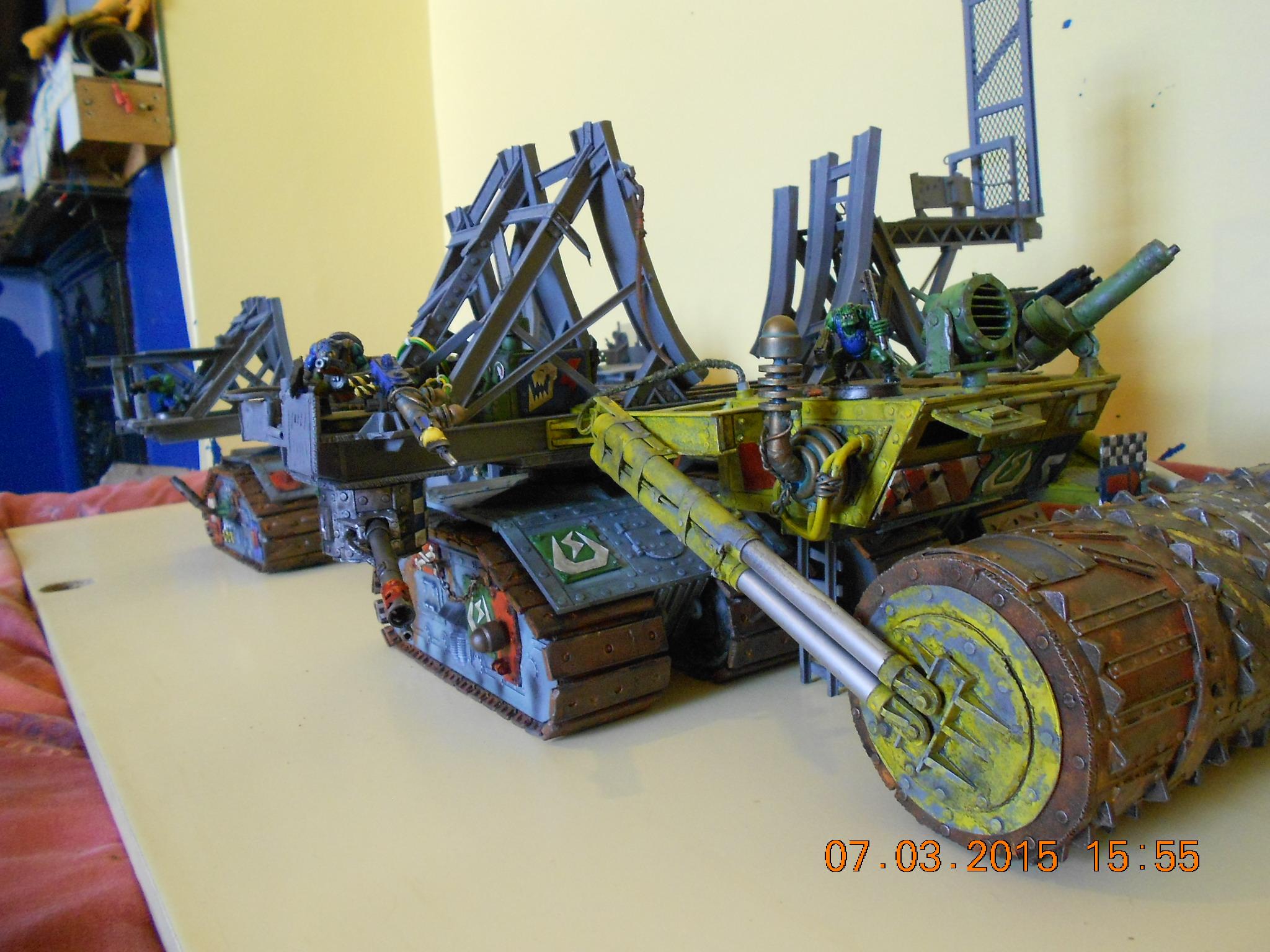Cradle, Death Roller, Dreadnought, Track Unit, Warship