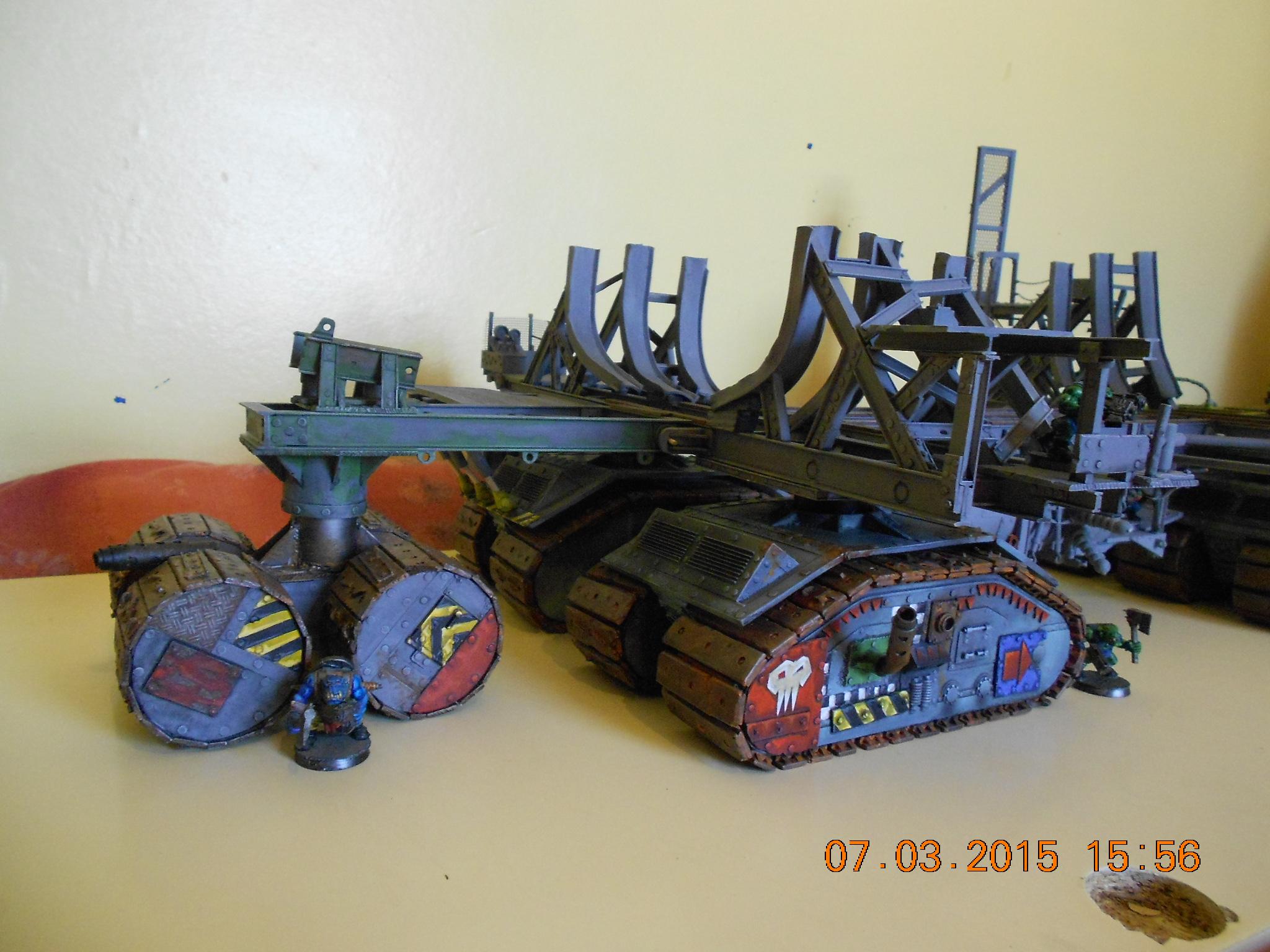 Cradle, Death Roller, Dreadnought, Track Unit, Warship