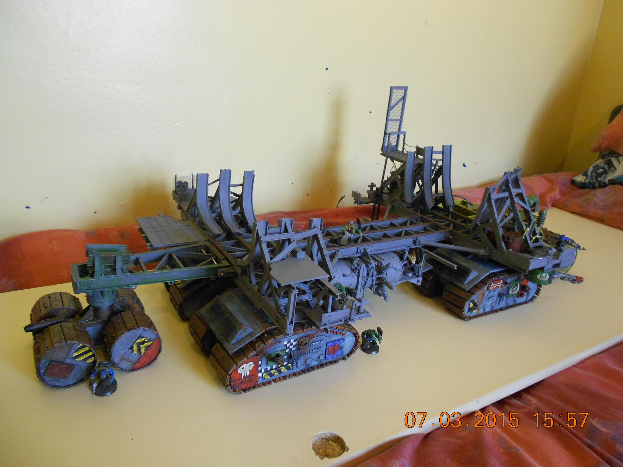 Cradle, Death Roller, Dreadnought, Track Unit, Warship