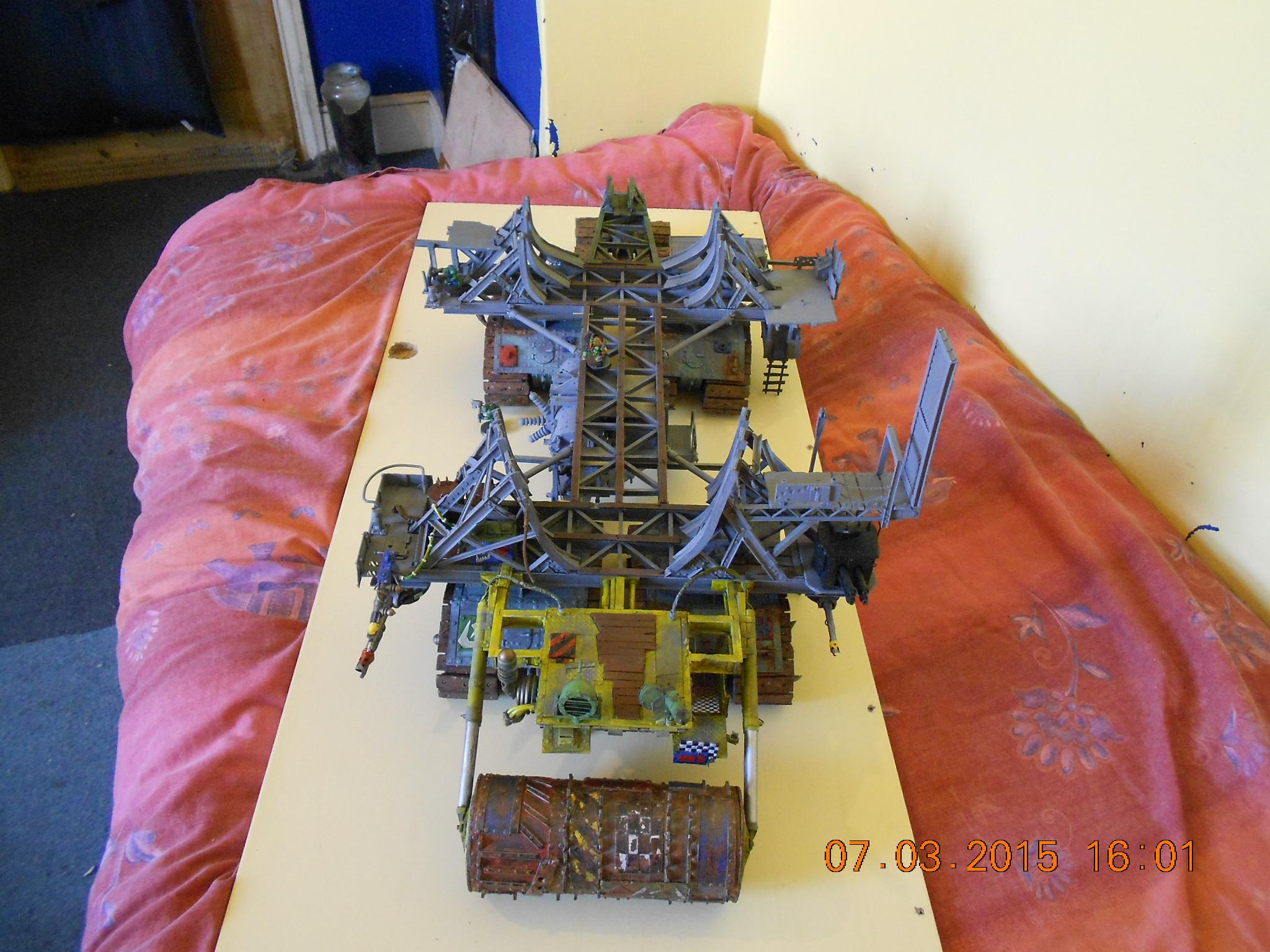 Cradle, Death Roller, Dreadnought, Track Unit, Warship