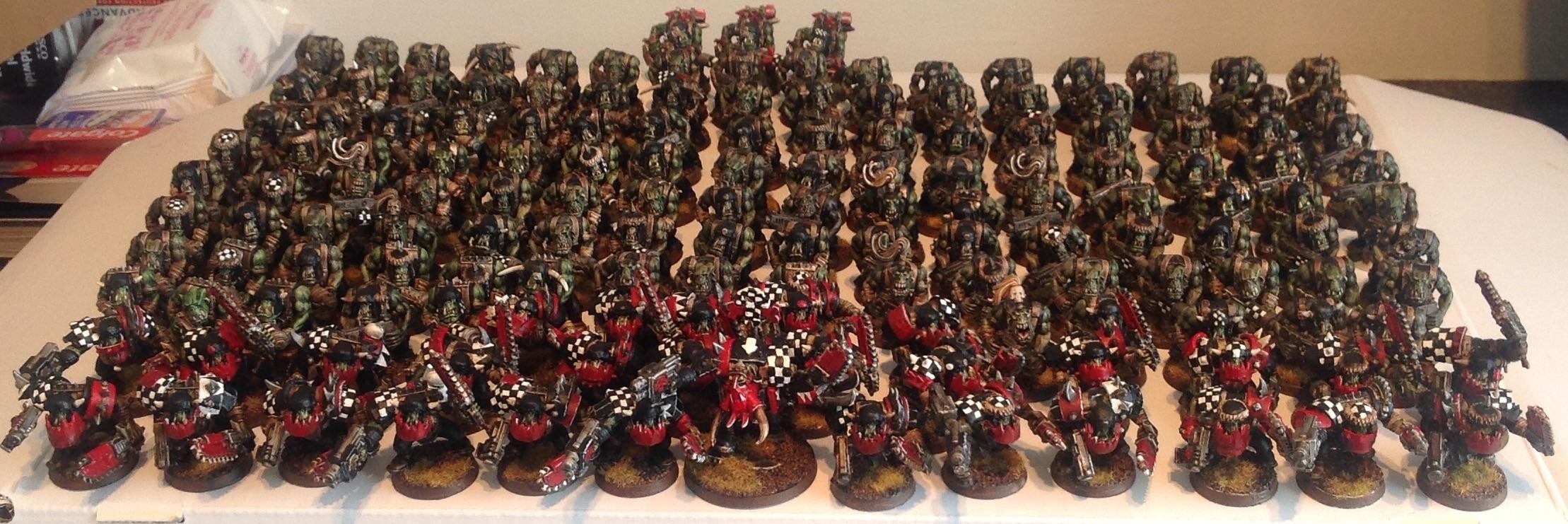 Goffs, Green Tide, Orks, Warhammer 40,000