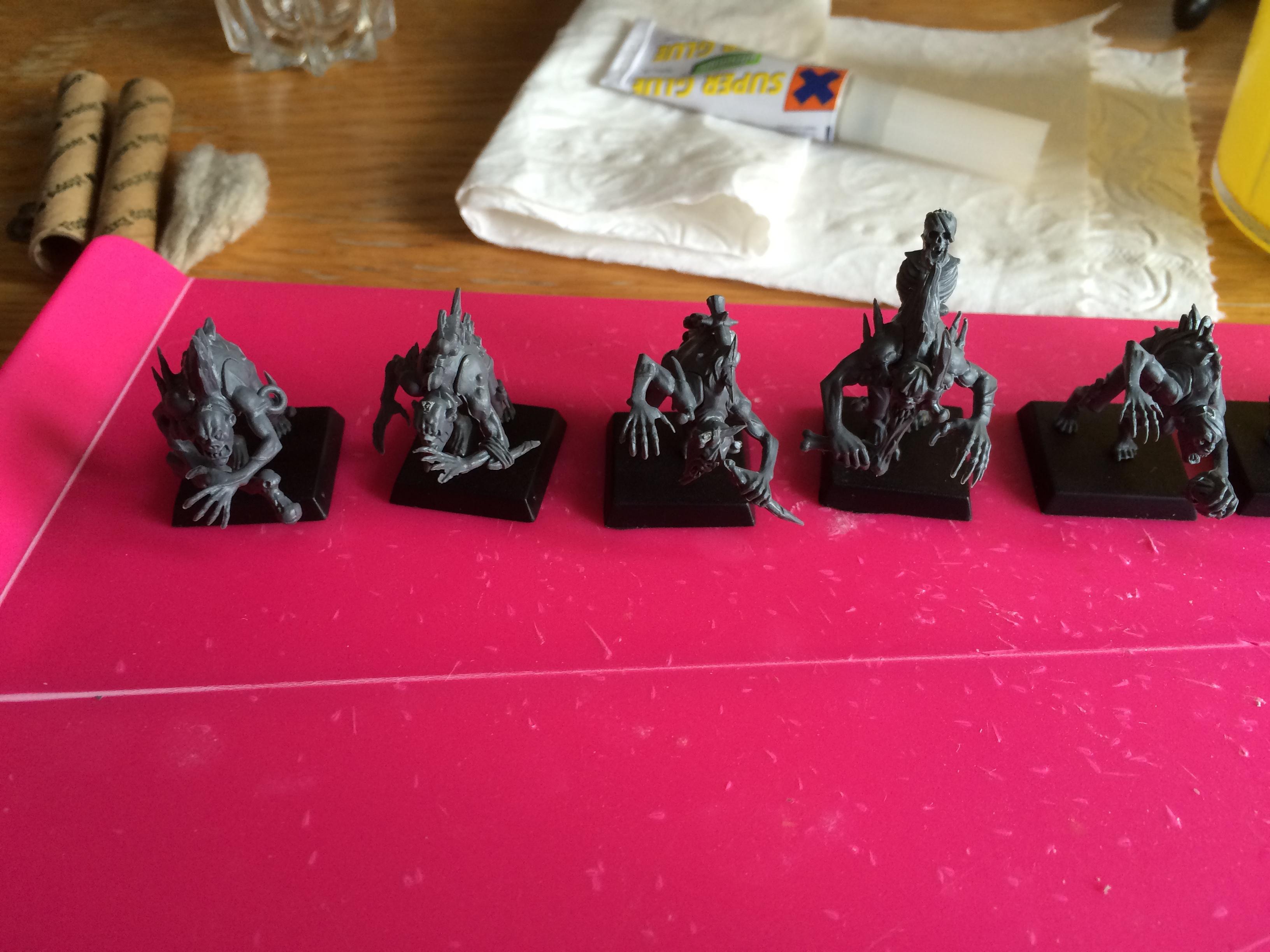 Ghoul gluing progress Left Side