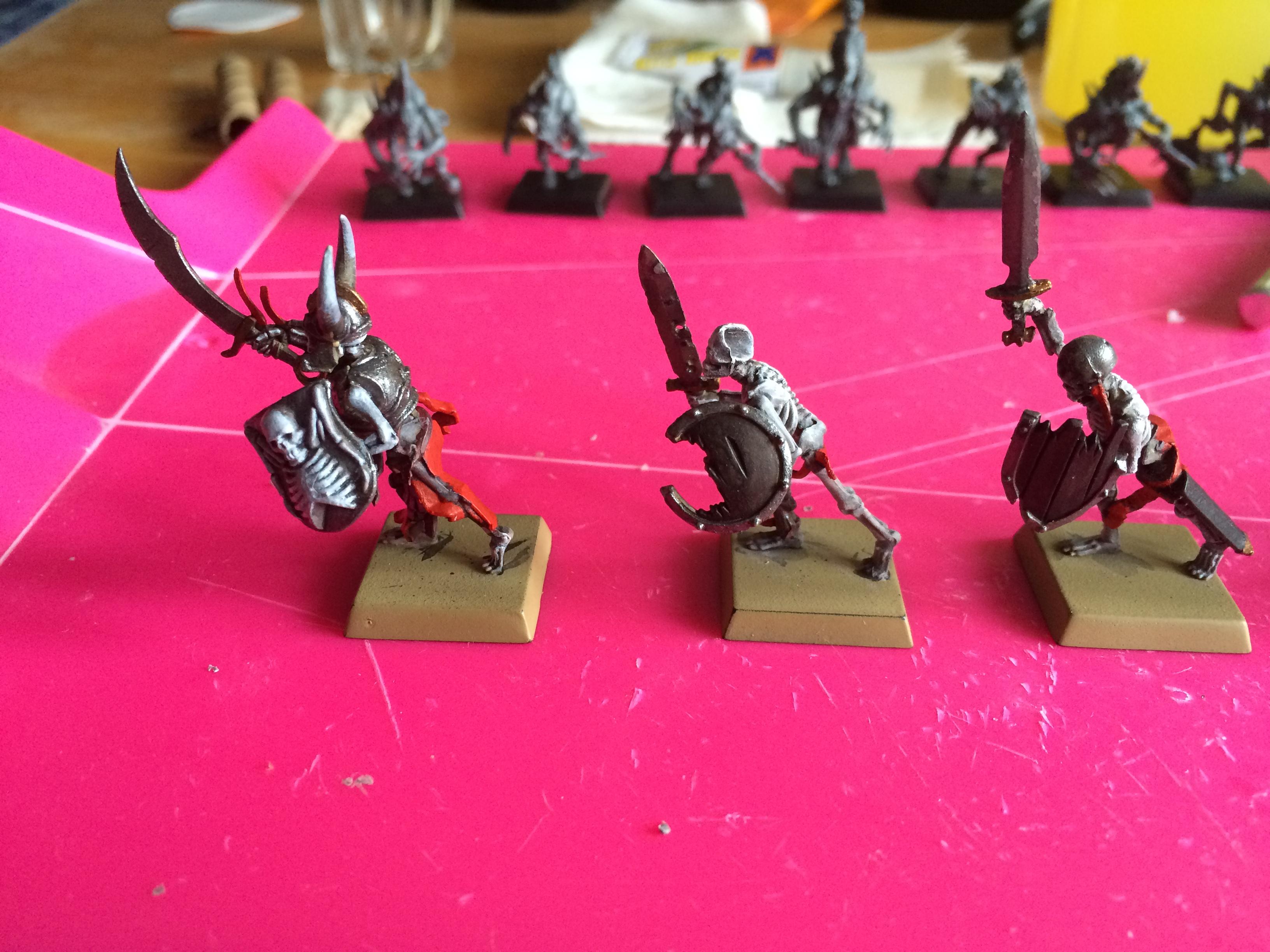 Skeletons so far complete for base to be done Left Side