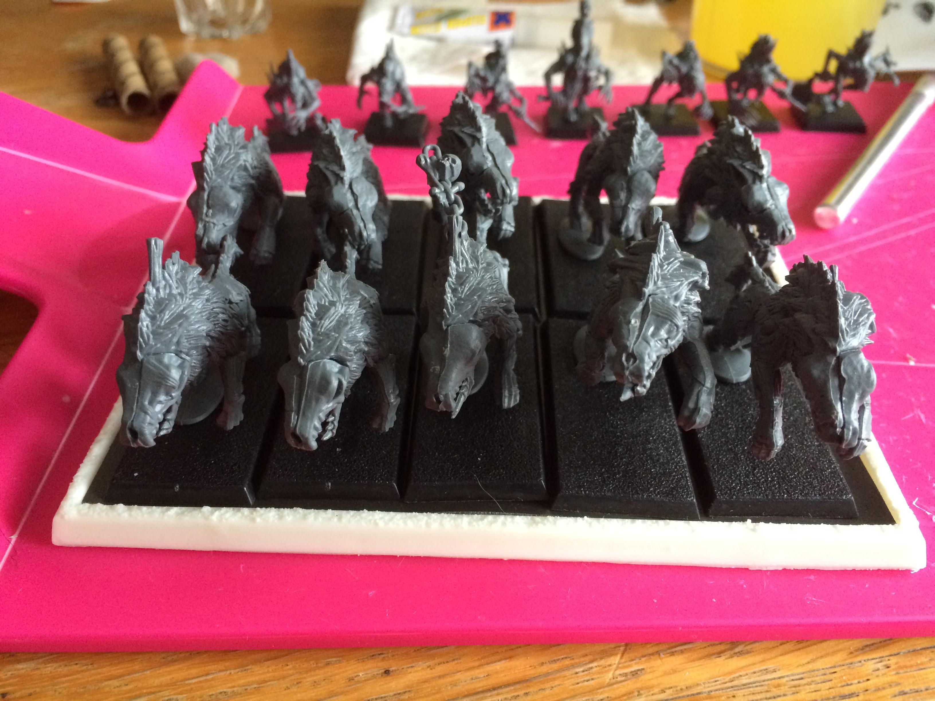 Dire Wolves Ready for spraying and beginning