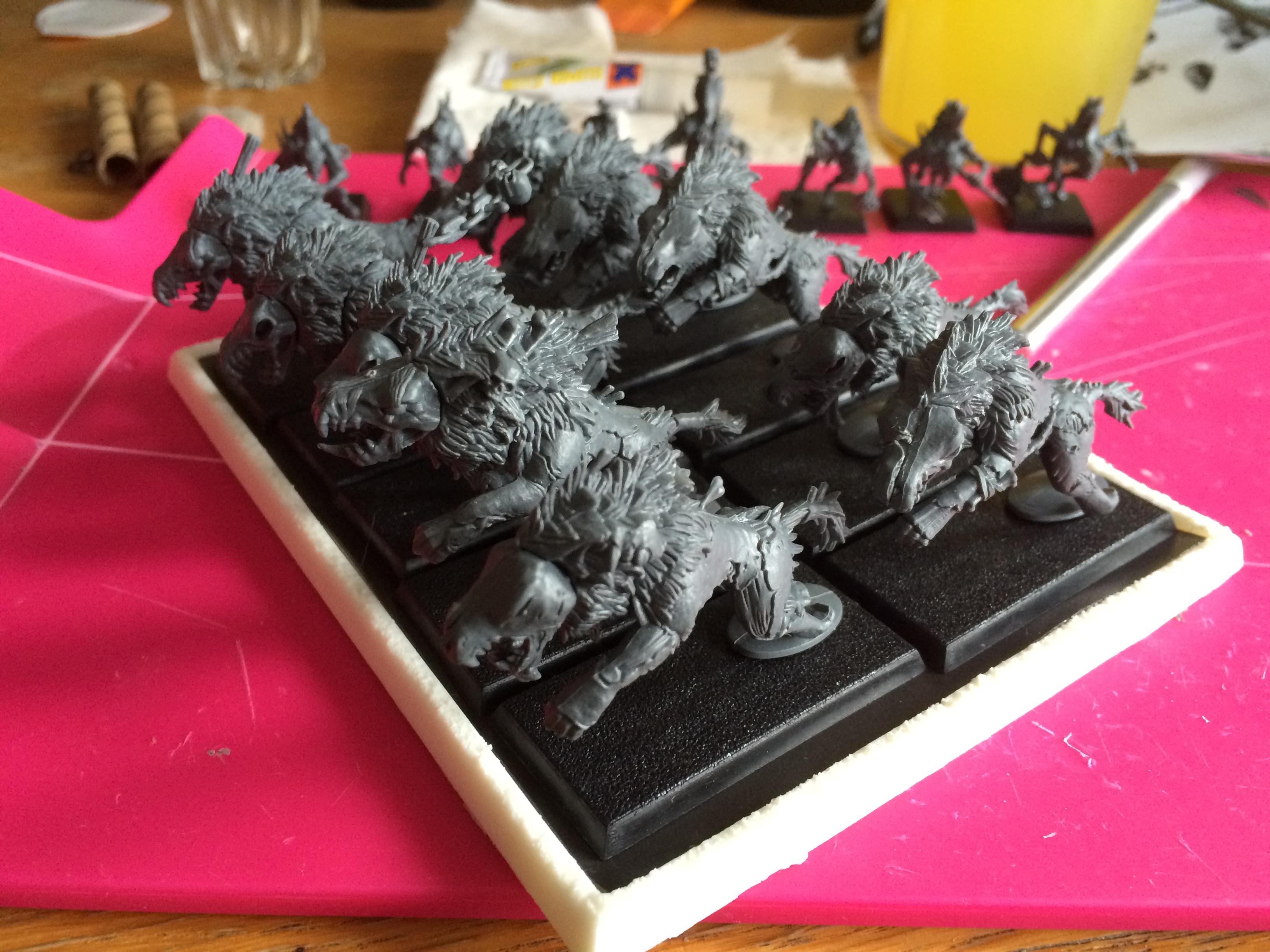 Dire Wolves Ready for spraying and beginning Right View