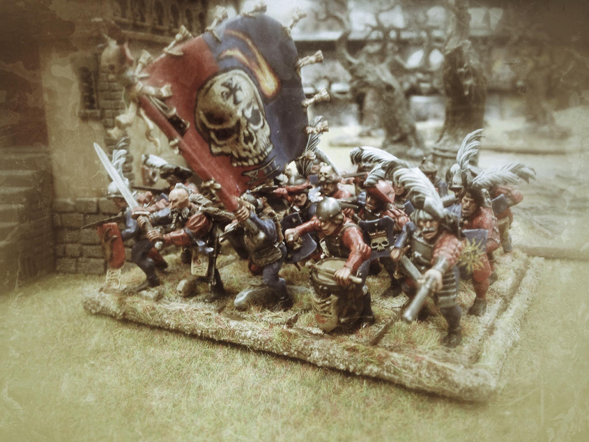 Swordsmen advance