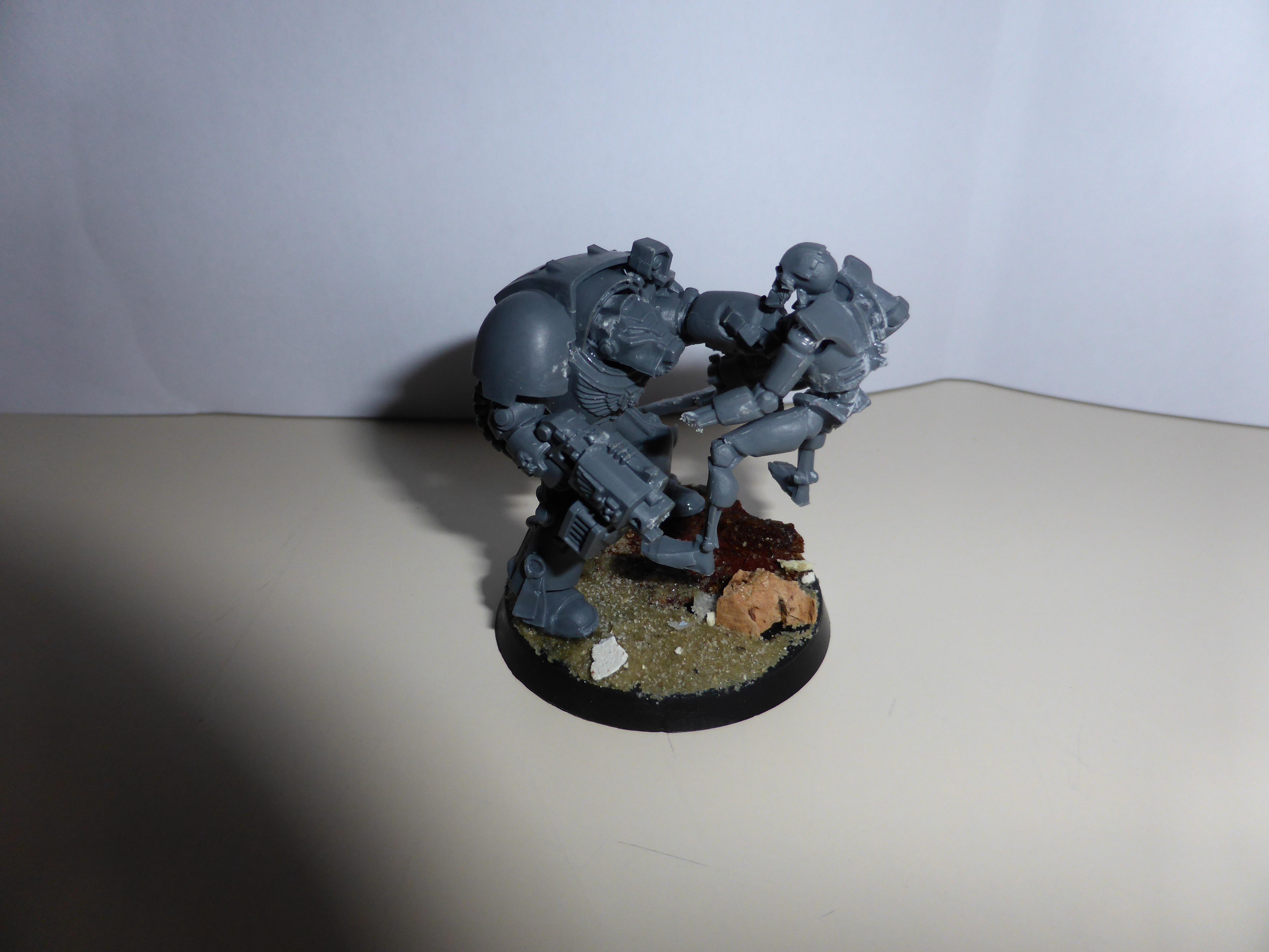 WiP Flesh Tearers termi smashing necron