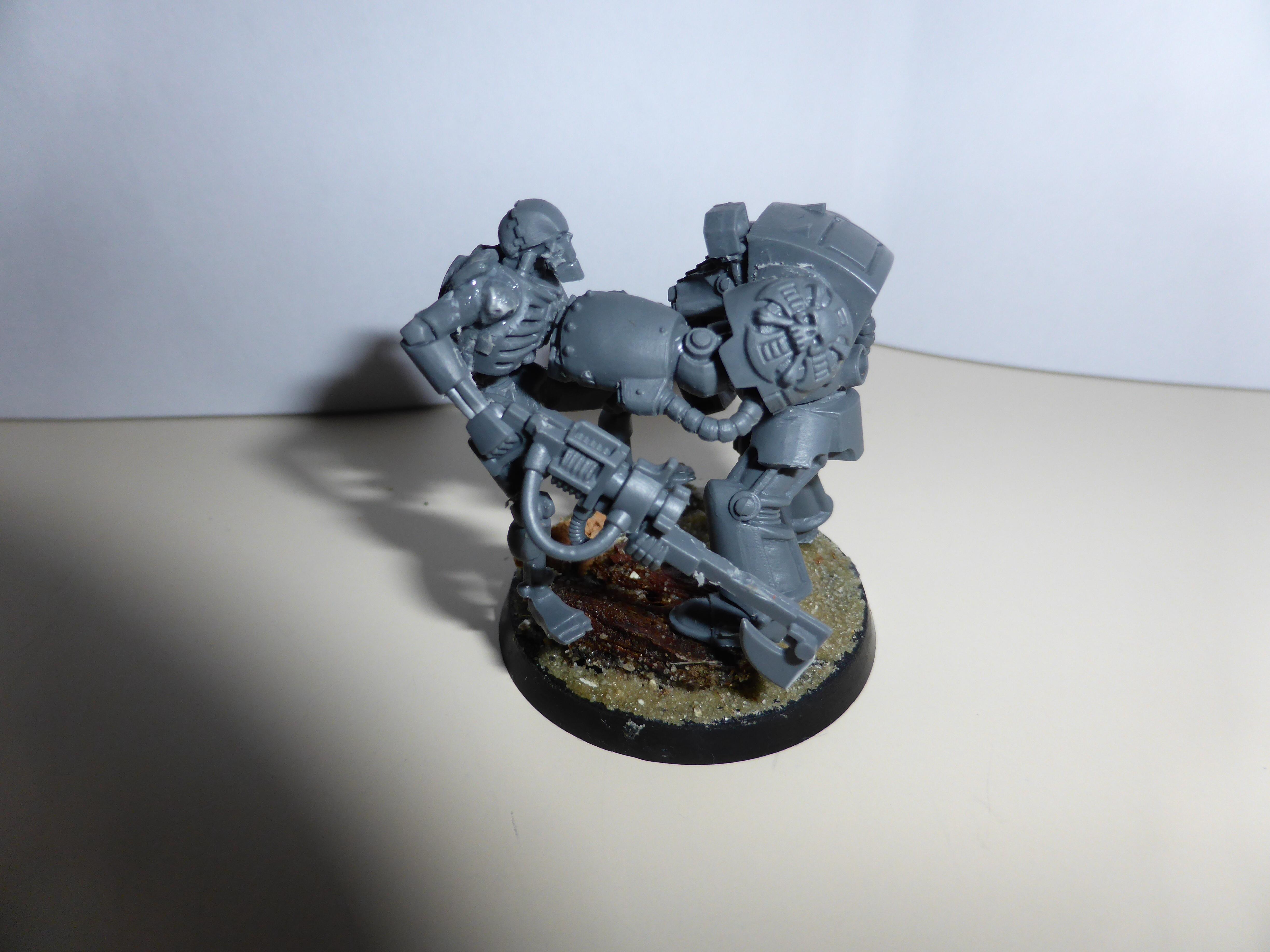 WiP Flesh Tearers termi smashing necron