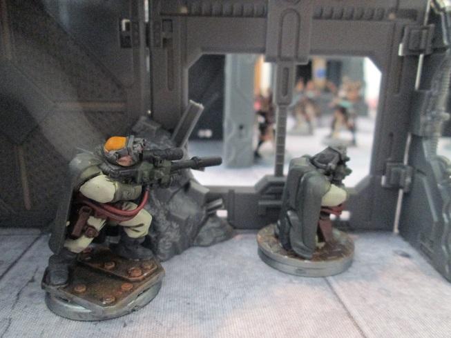 Snipers in action