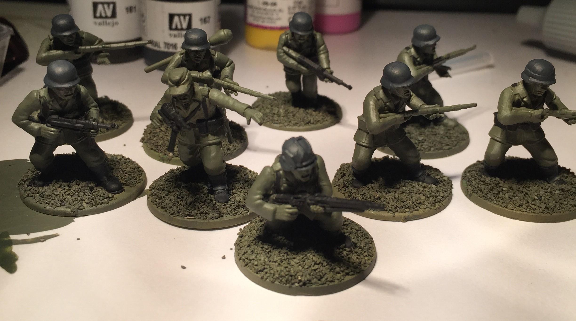 Bolt Action, German Infantry, Warlord Games, Wehrmacht