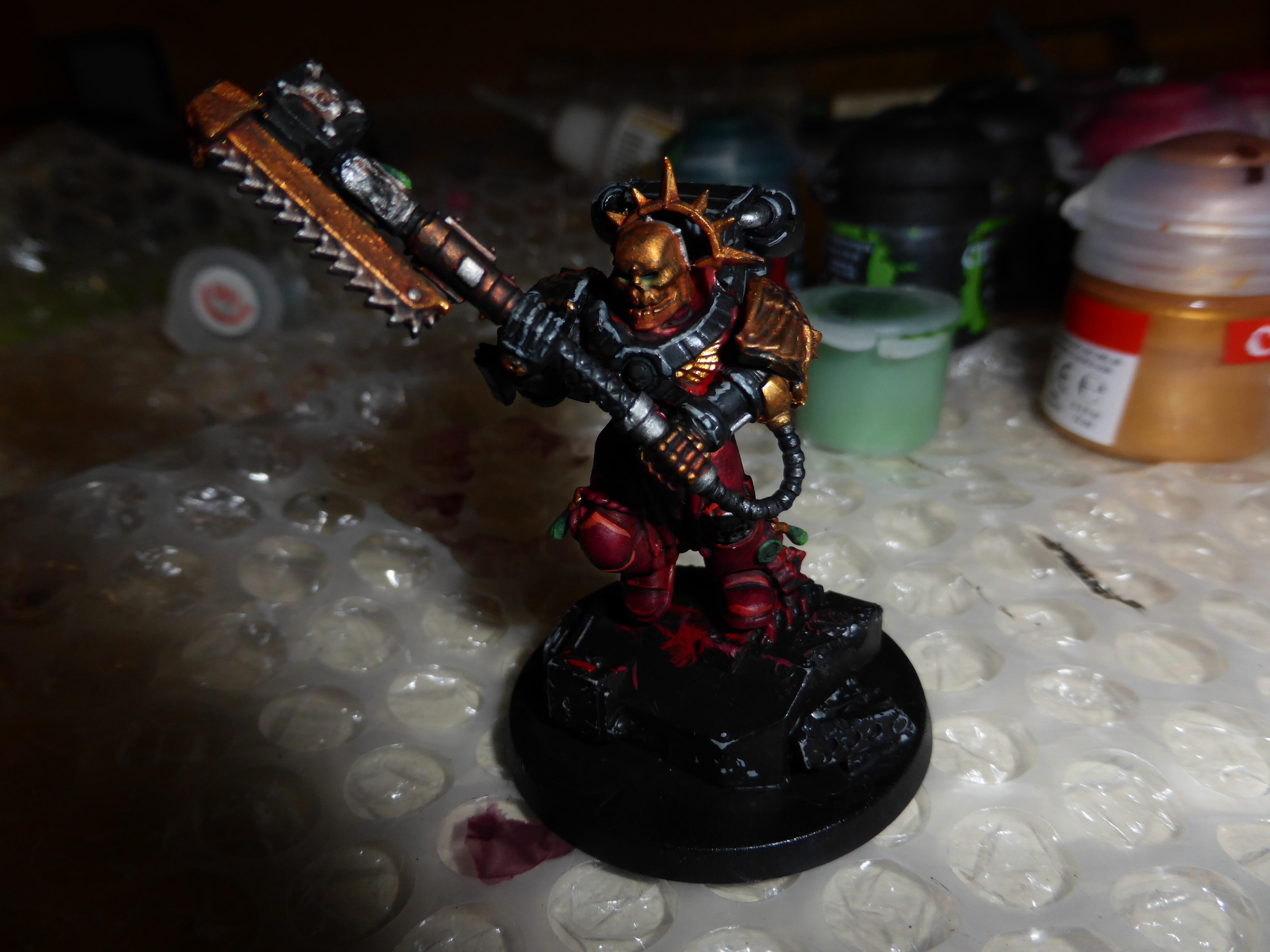 WiP flesh tearers custom Astorath with paint