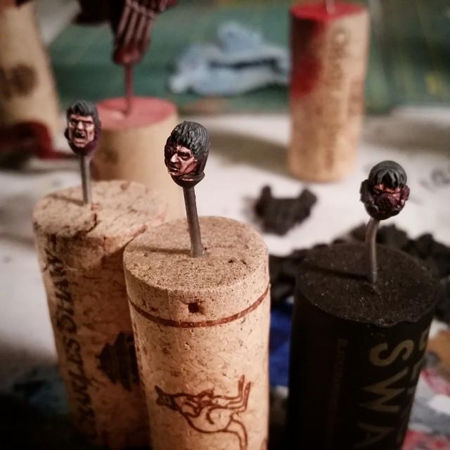 Heads for the bravest dudes